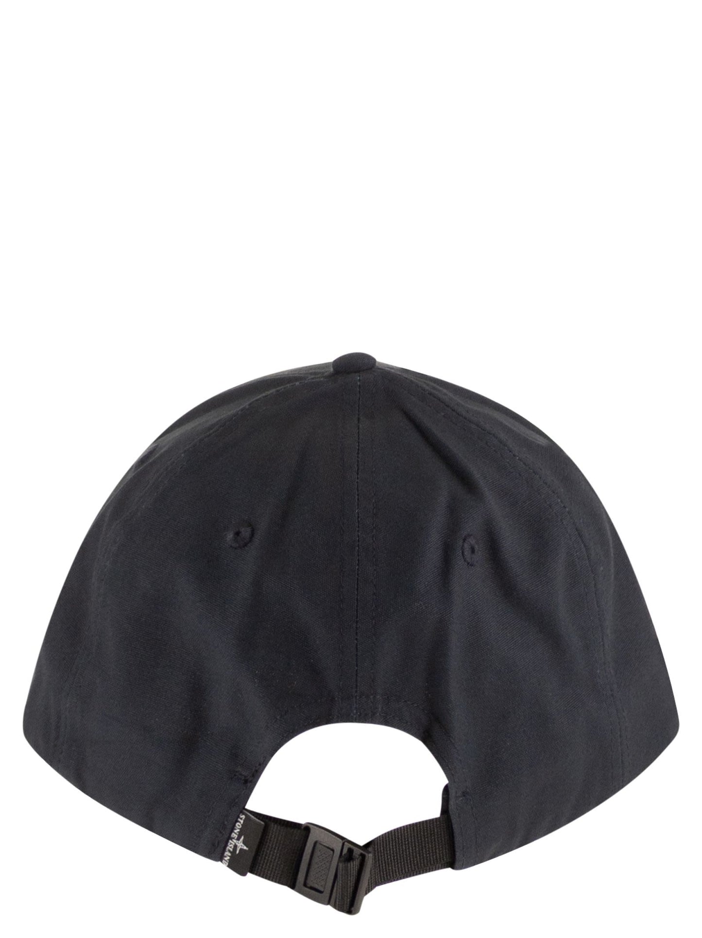 Stone Island Men Cap With Embroidered Compass Logo STONE ISLAND
