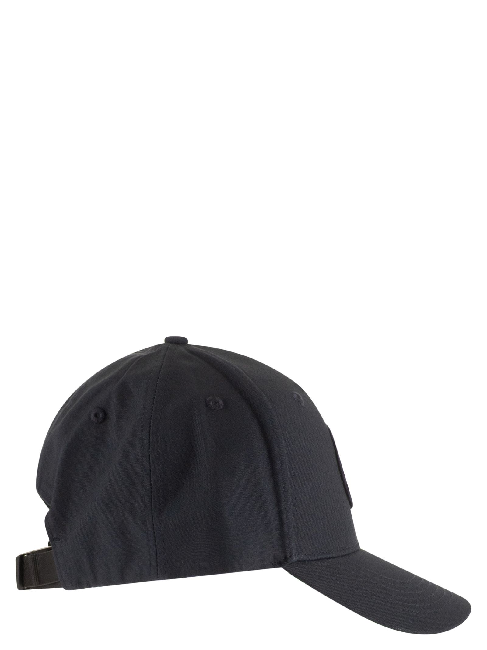 Stone Island Men Cap With Embroidered Compass Logo STONE ISLAND