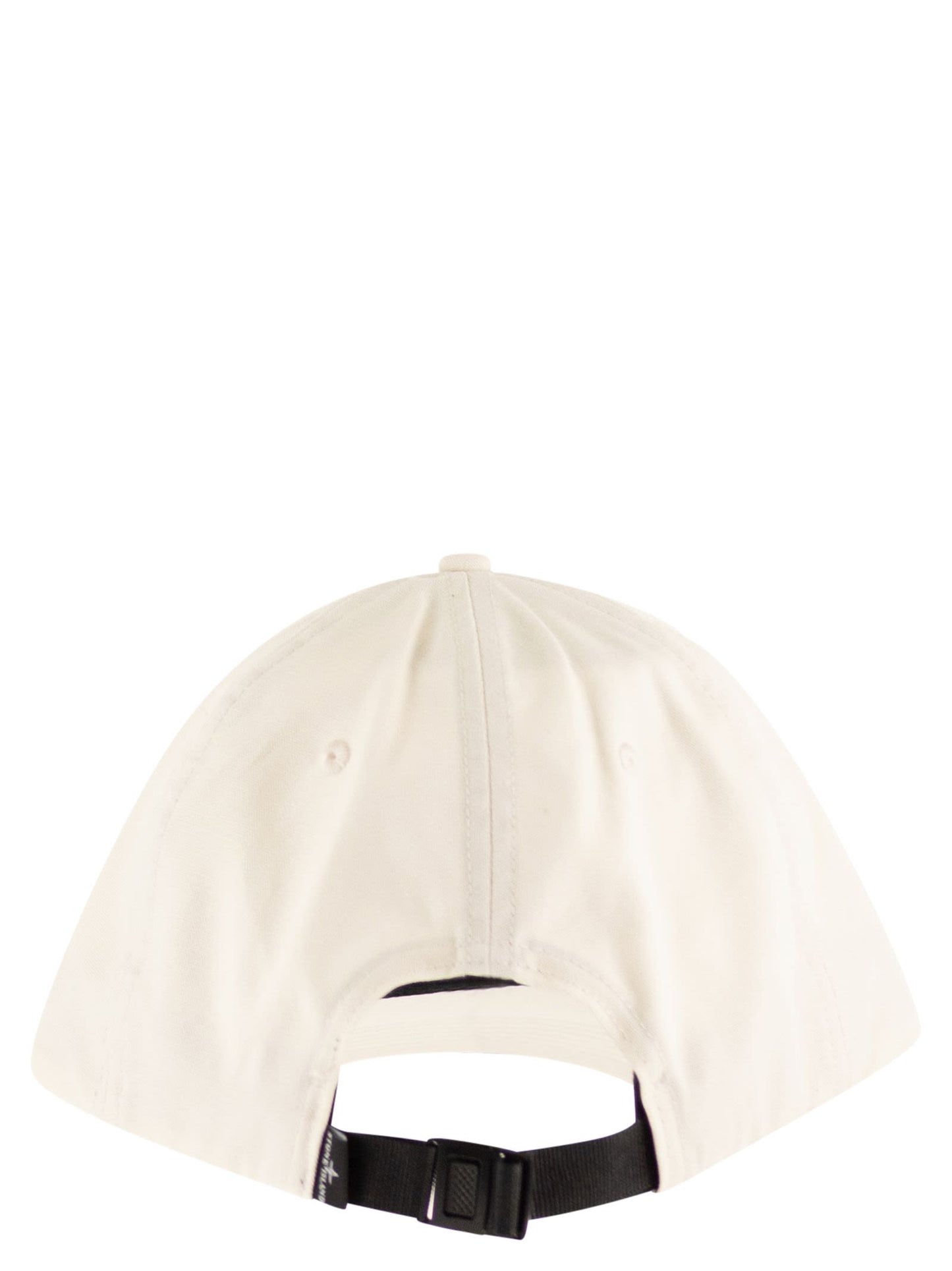 Stone Island Men Cap With Embroidered Compass Logo STONE ISLAND