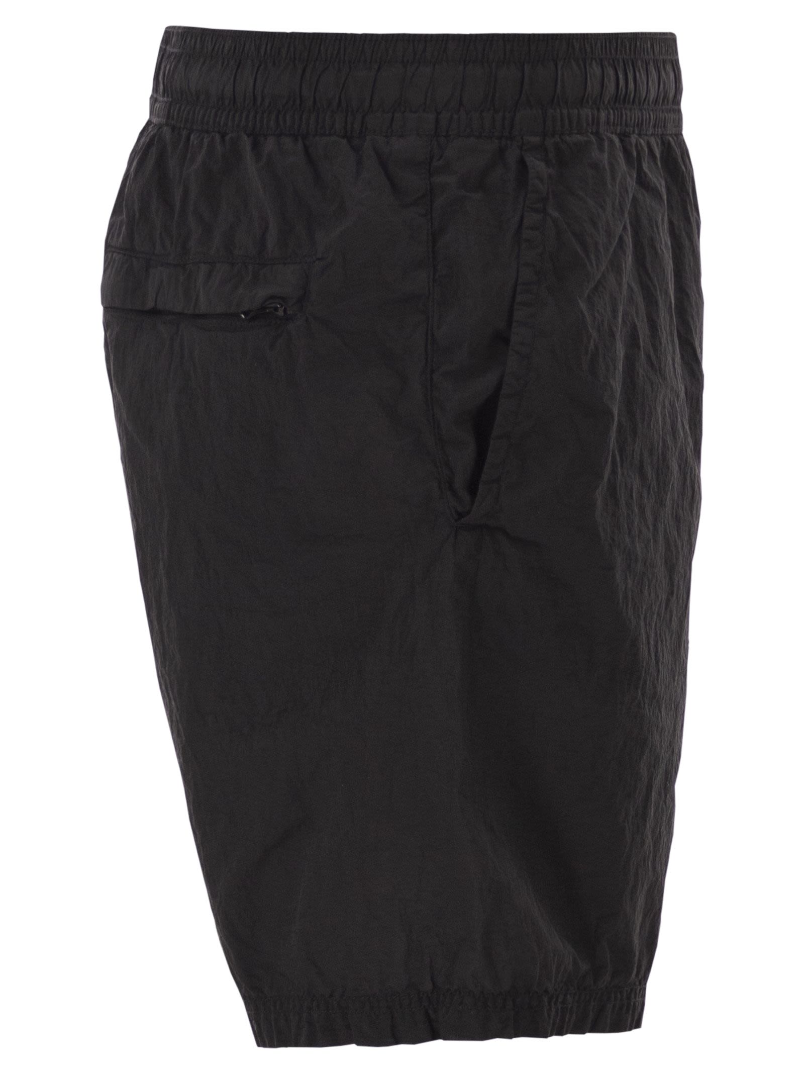 Stone Island Men Regular Length Swim Shorts With Pockets STONE ISLAND