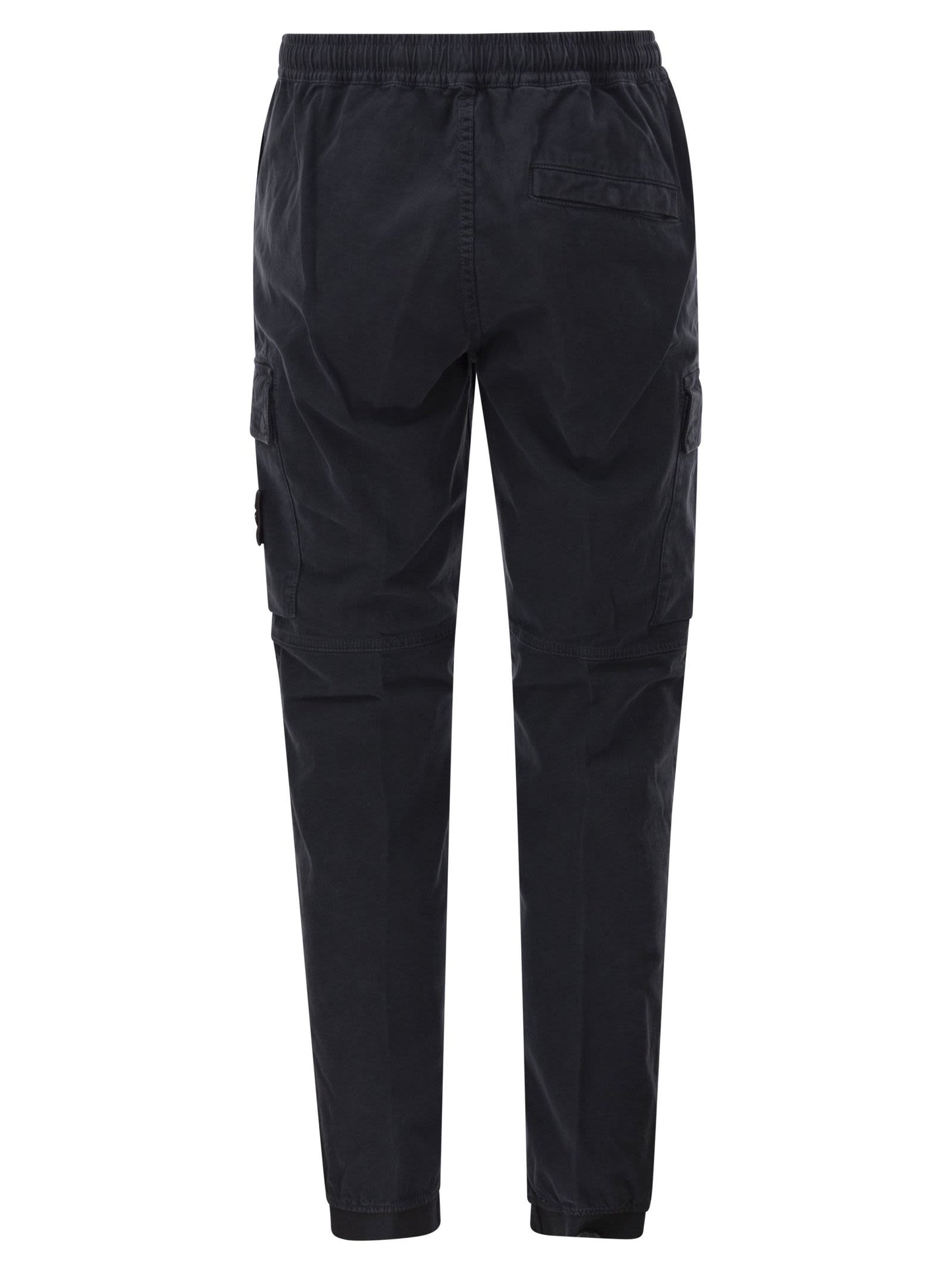 Stone Island Men Cargo Trousers In Cotton Twill STONE ISLAND