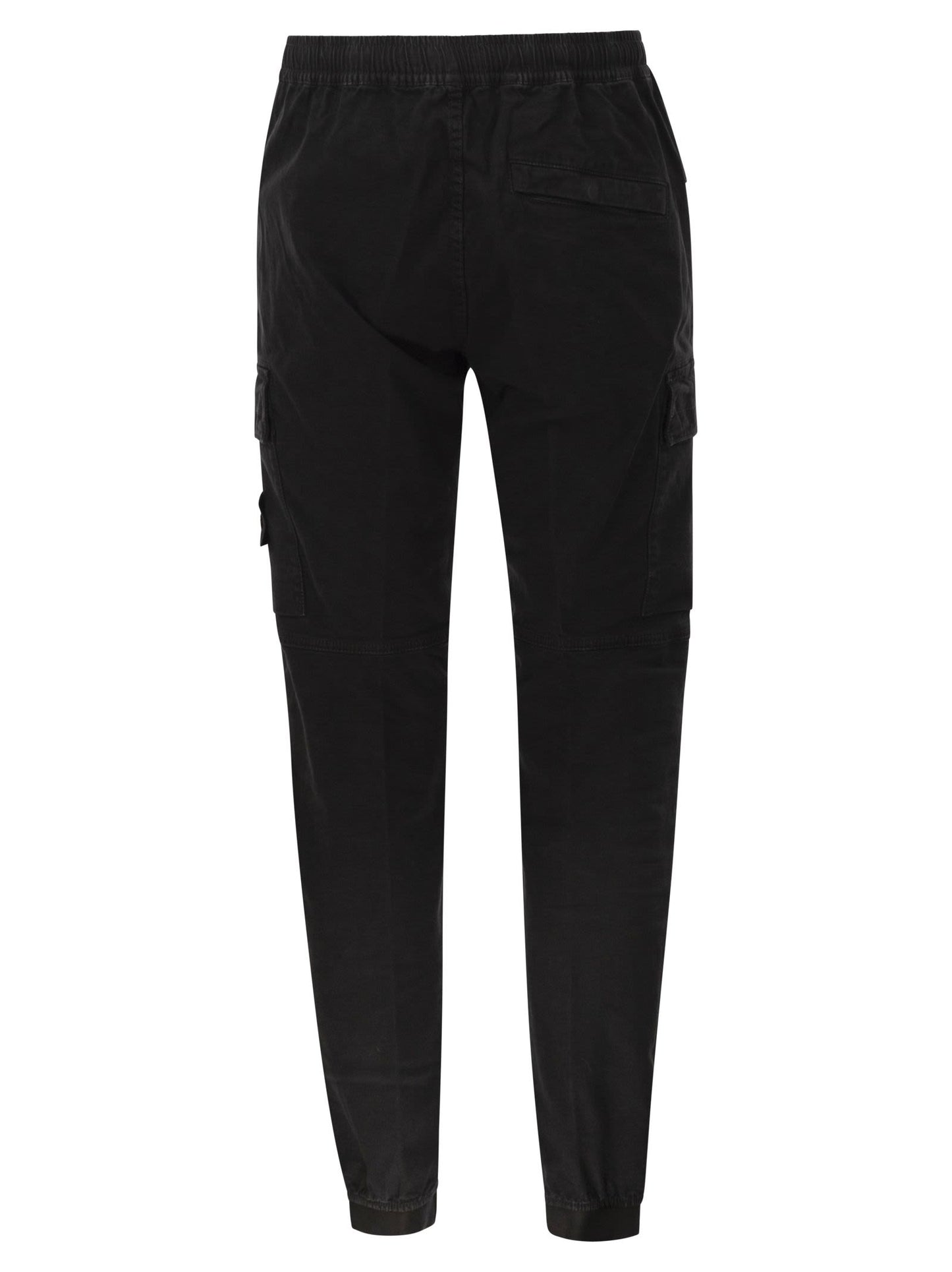 Stone Island Men Cargo Trousers In Cotton Twill STONE ISLAND