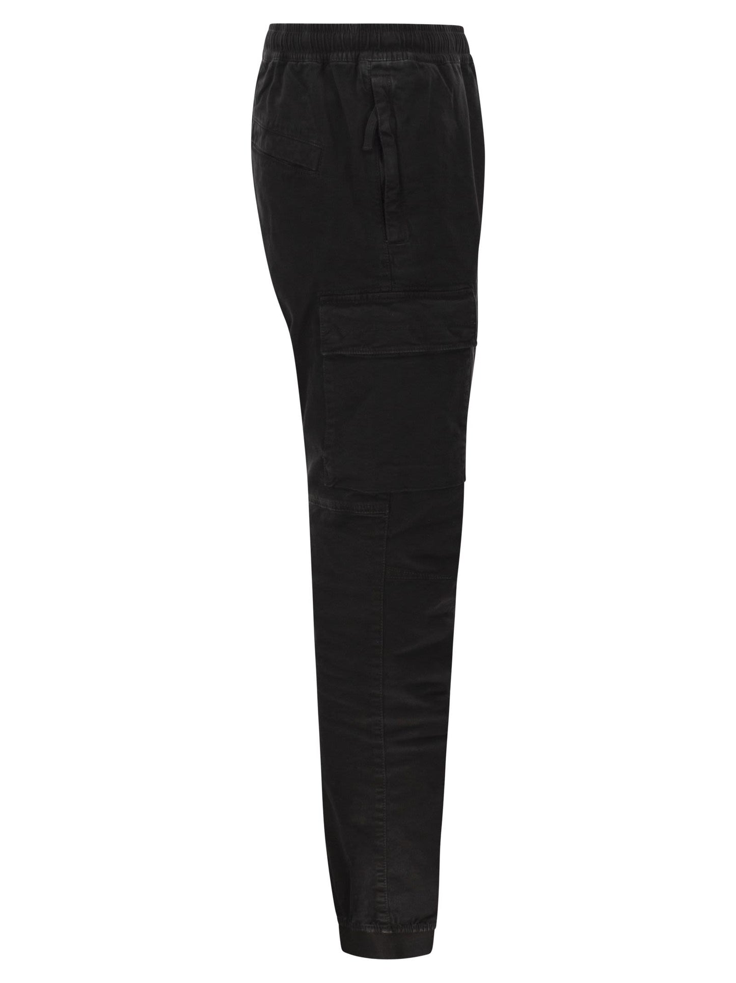 Stone Island Men Cargo Trousers In Cotton Twill STONE ISLAND