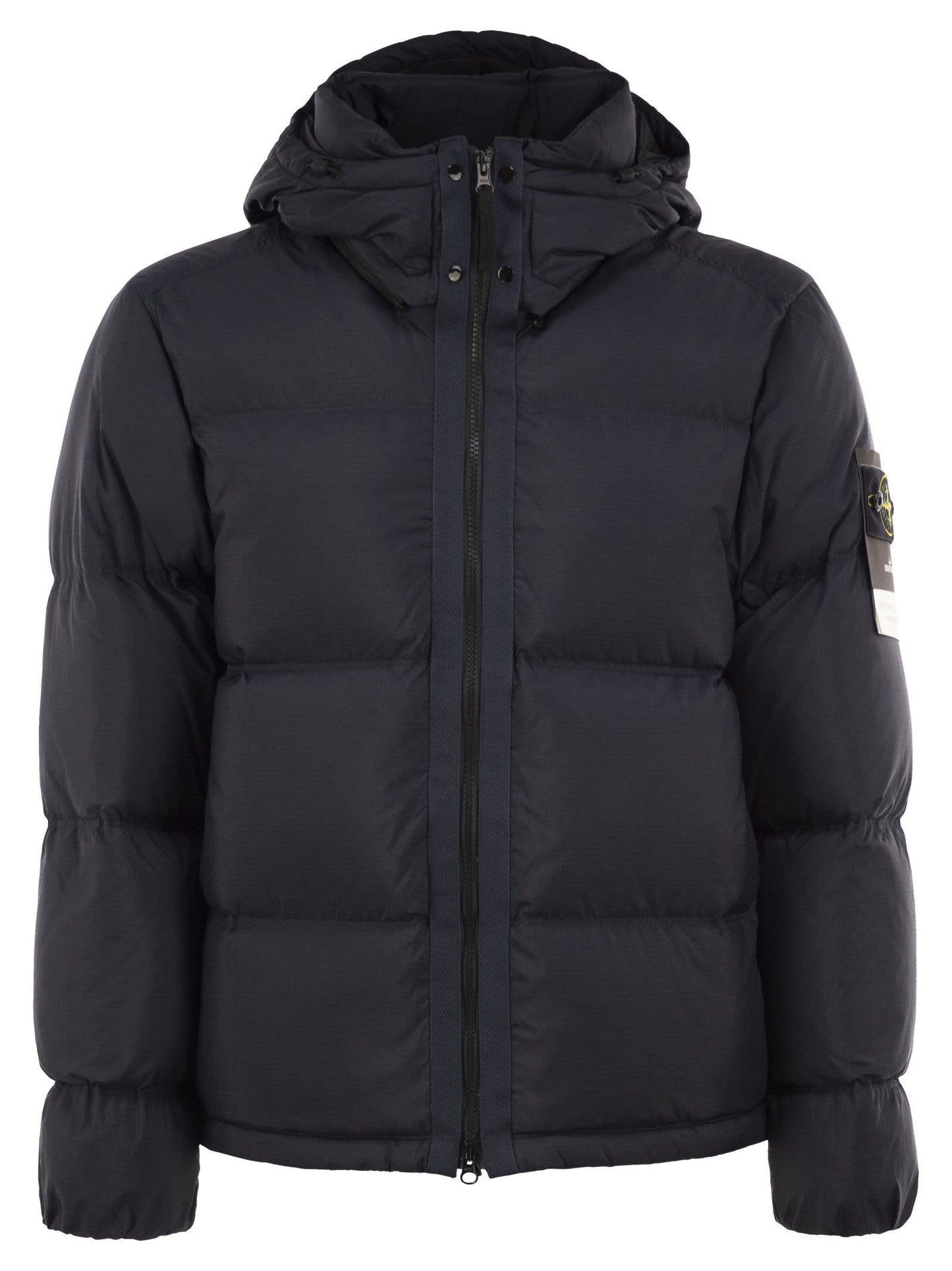 Stone Island Men Matt Ripstop Cordura® Hooded Down Jacket STONE ISLAND