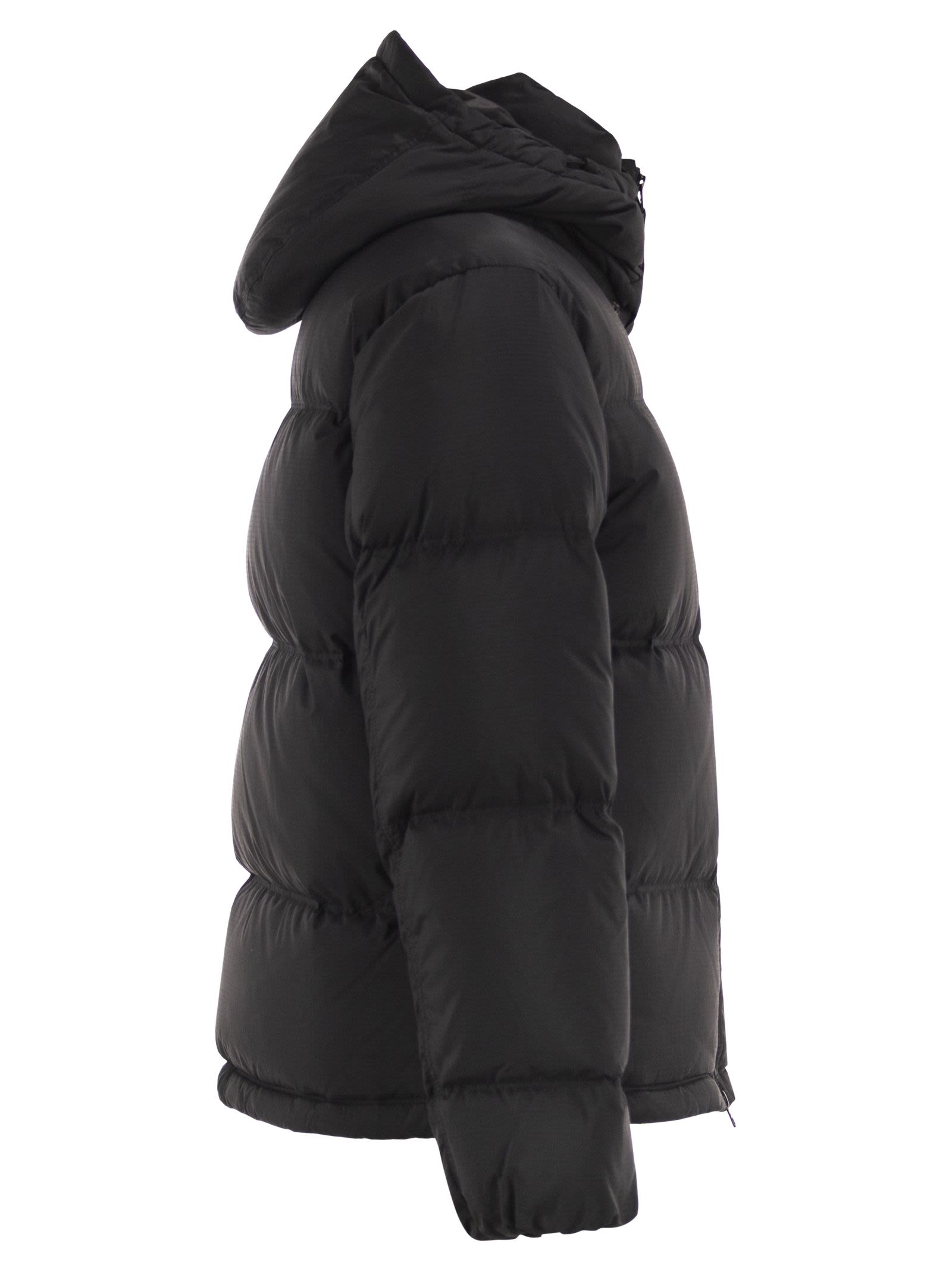 Stone Island Men Matt Ripstop Cordura® Hooded Down Jacket STONE ISLAND