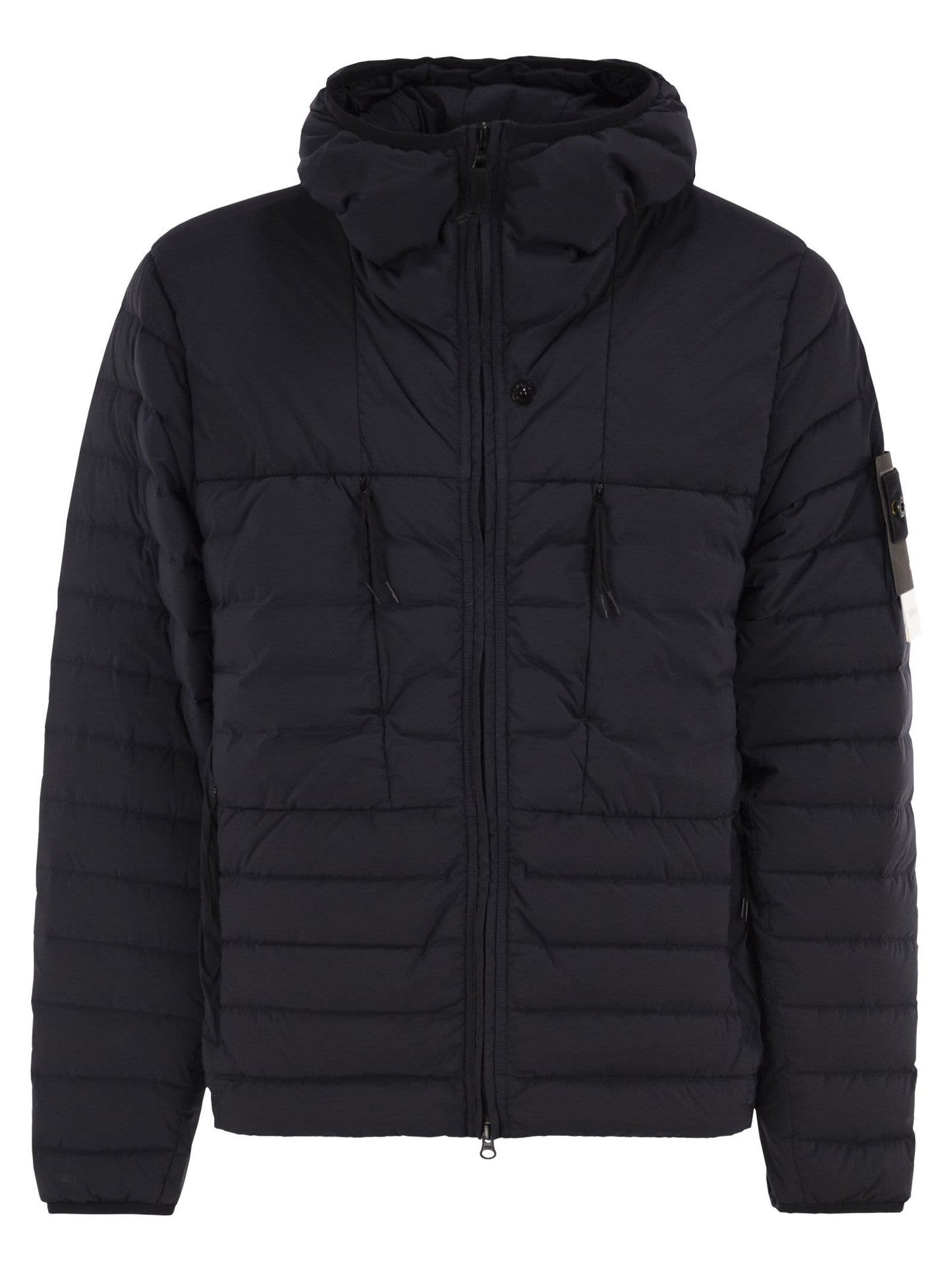 Stone Island Men Seamless Tunnel Down-Tc Stretch Hooded Down Jacket STONE ISLAND