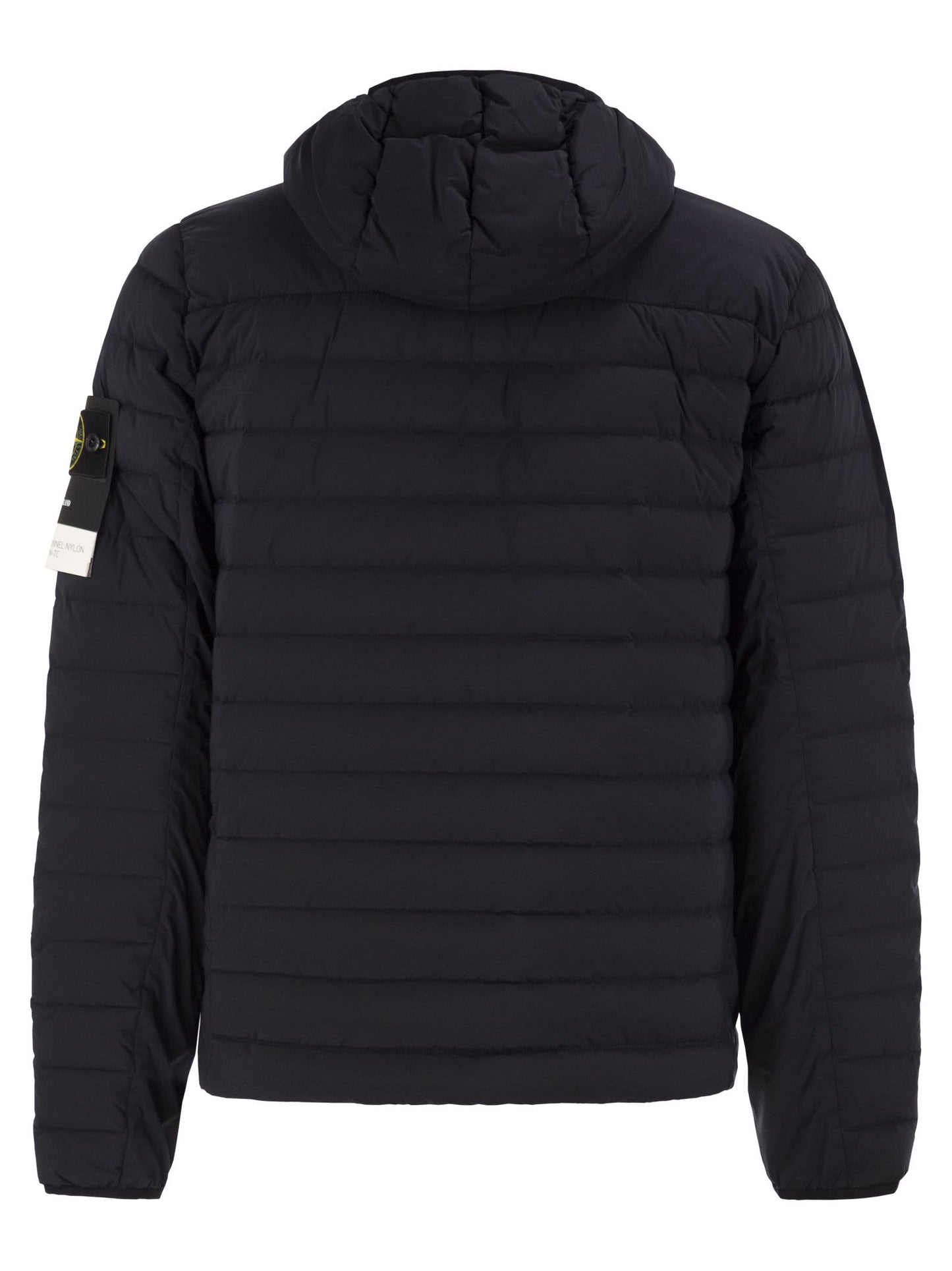 Stone Island Men Seamless Tunnel Down-Tc Stretch Hooded Down Jacket STONE ISLAND