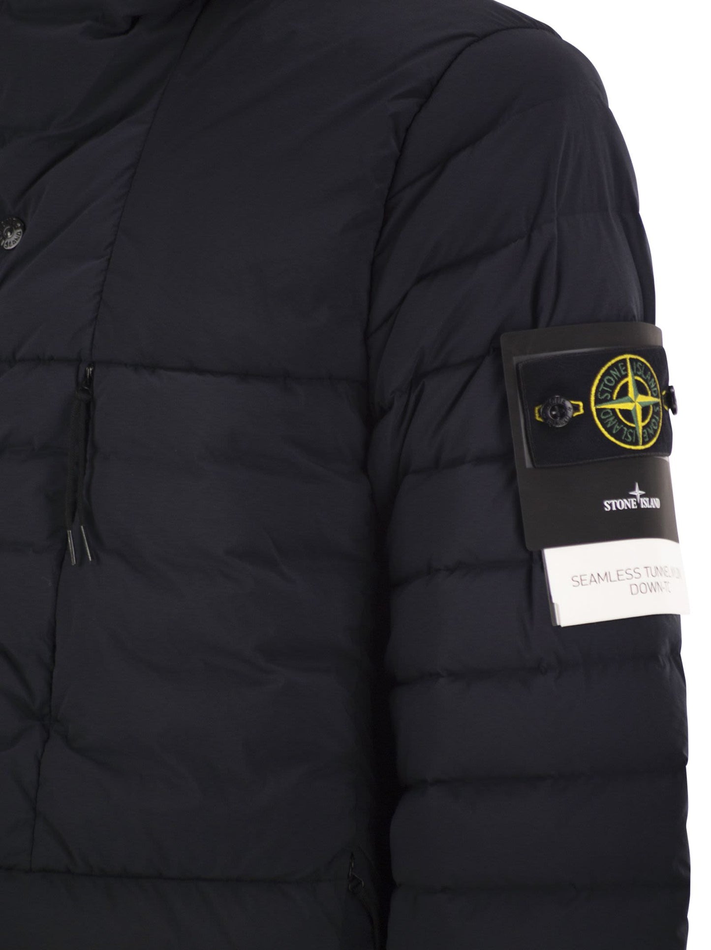 Stone Island Men Seamless Tunnel Down-Tc Stretch Hooded Down Jacket STONE ISLAND