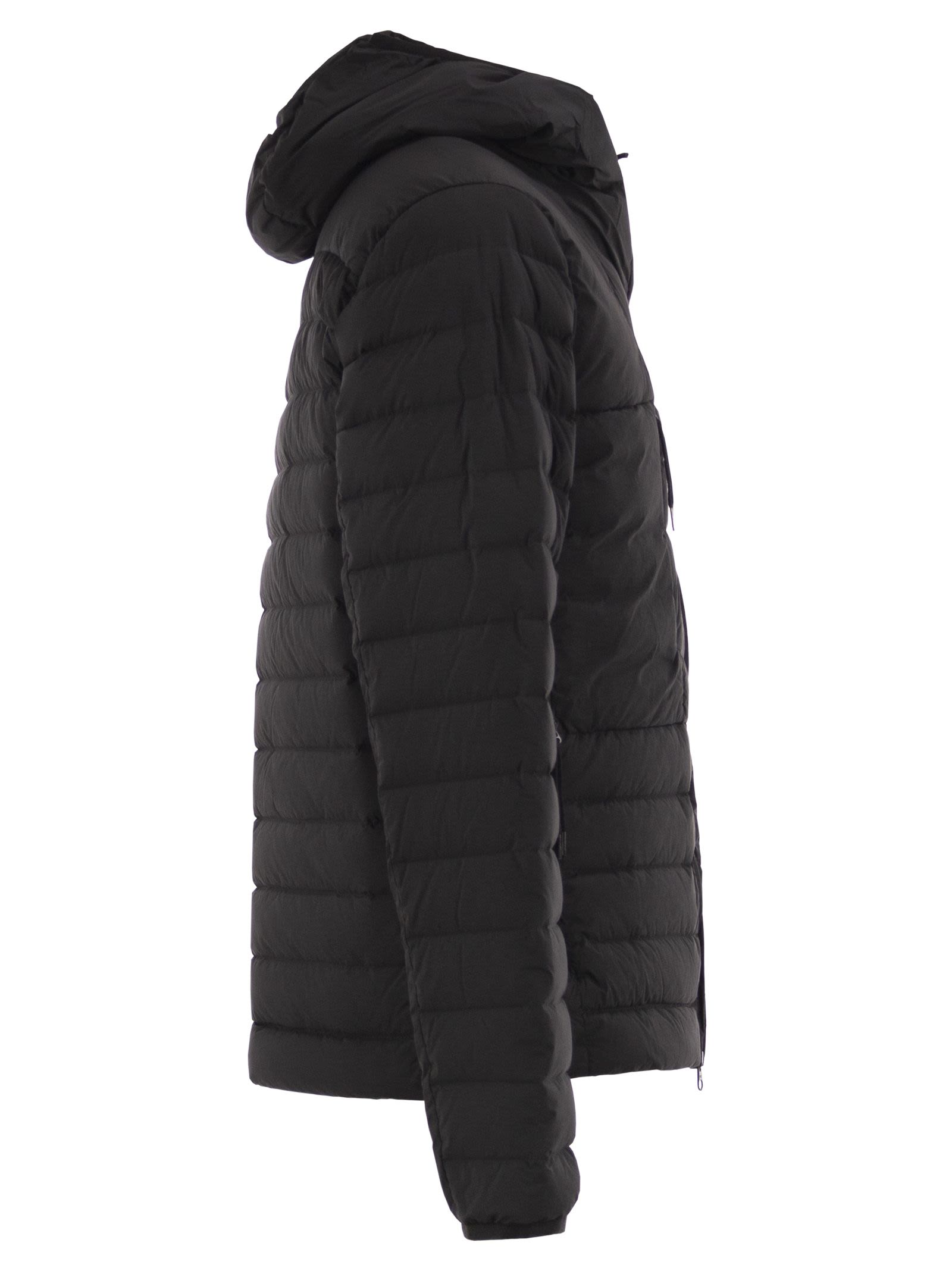 Stone Island Men Seamless Tunnel Down-Tc Stretch Hooded Down Jacket STONE ISLAND