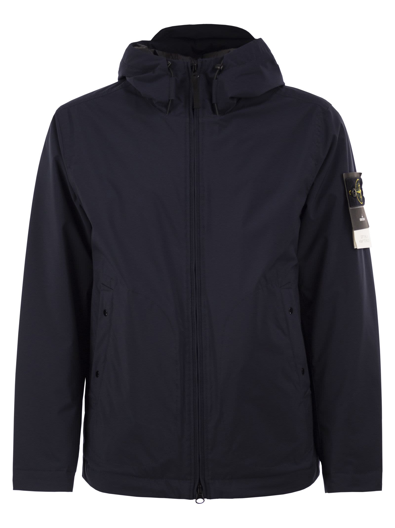Stone Island Men Soft Shell-R Hooded Jacket STONE ISLAND