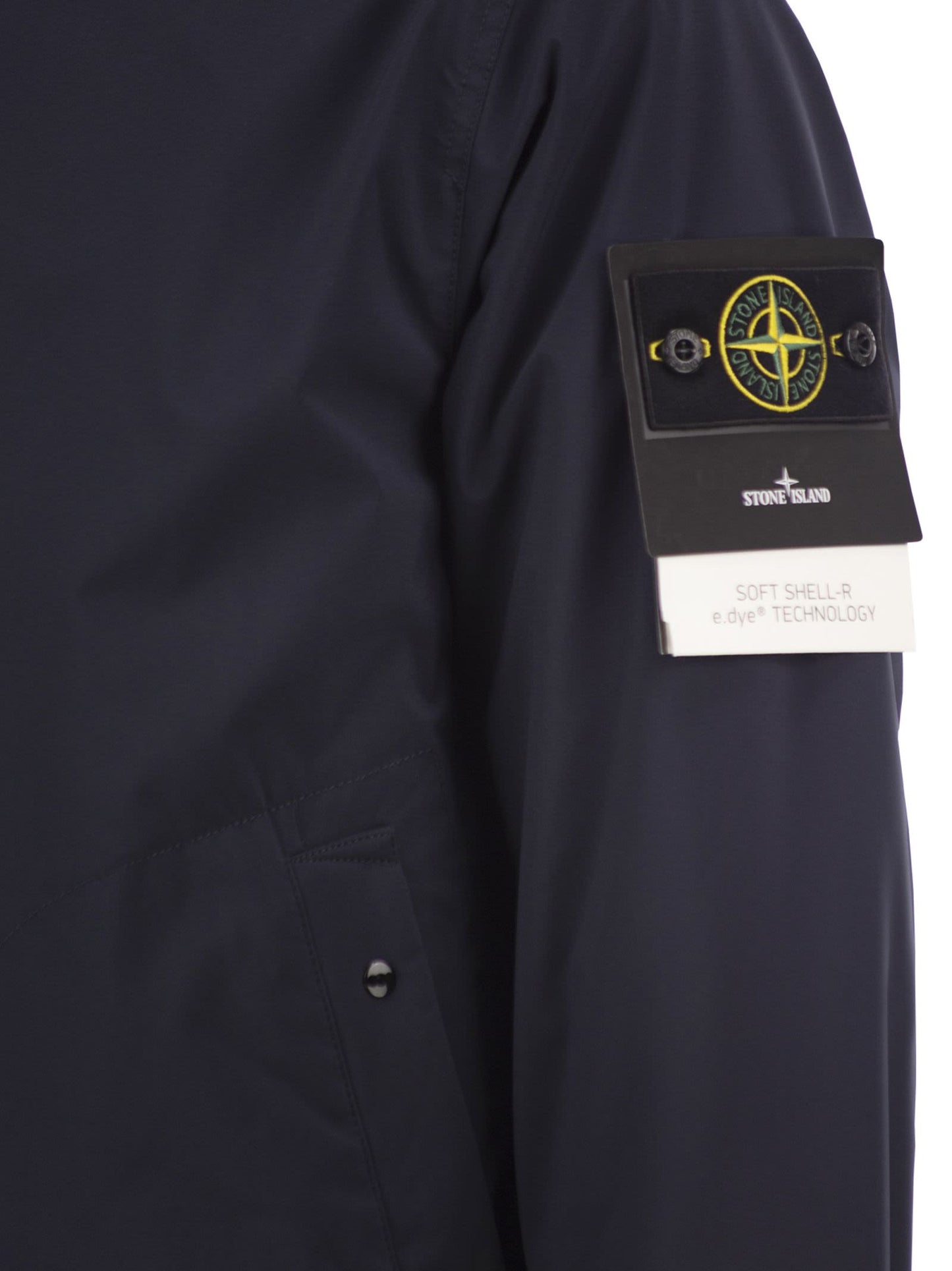 Stone Island Men Soft Shell-R Hooded Jacket STONE ISLAND