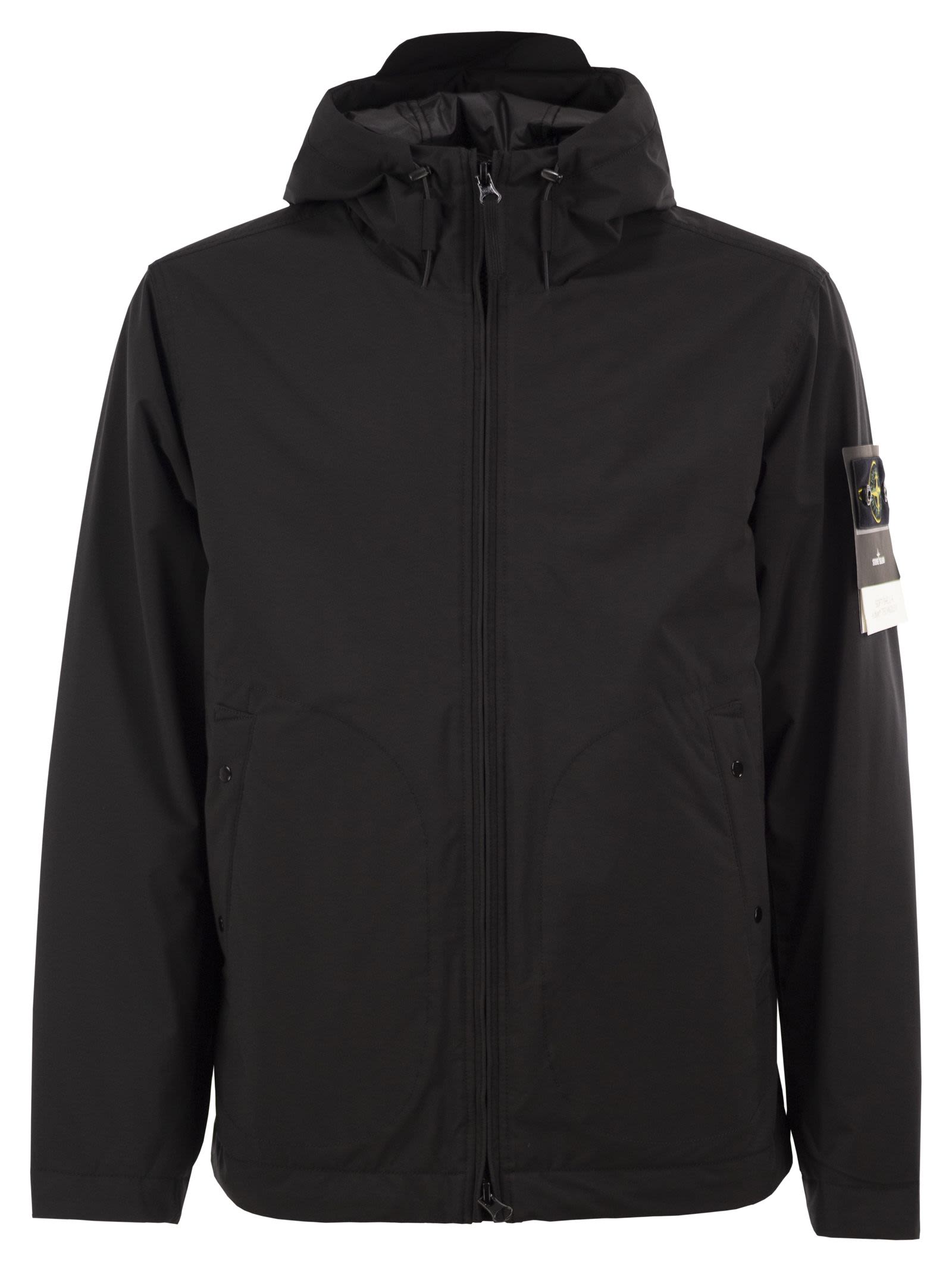 Stone Island Men Soft Shell-R Hooded Jacket STONE ISLAND