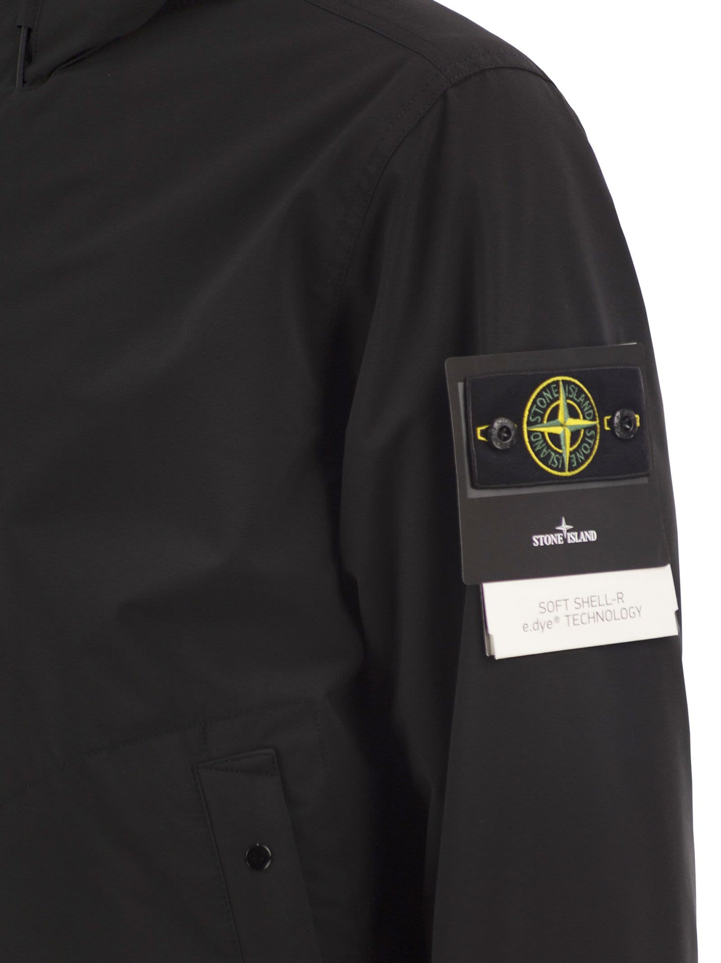 Stone Island Men Soft Shell-R Hooded Jacket STONE ISLAND