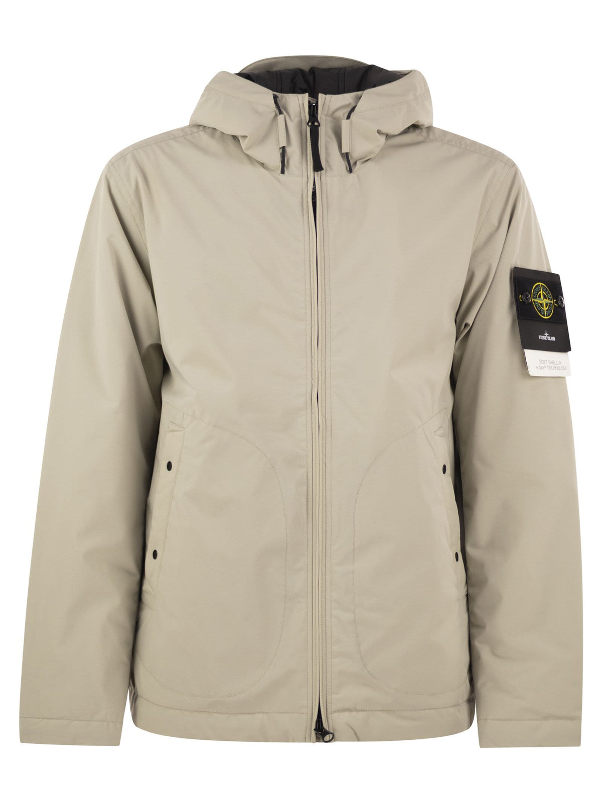 Stone Island Men Soft Shell-R Hooded Jacket STONE ISLAND