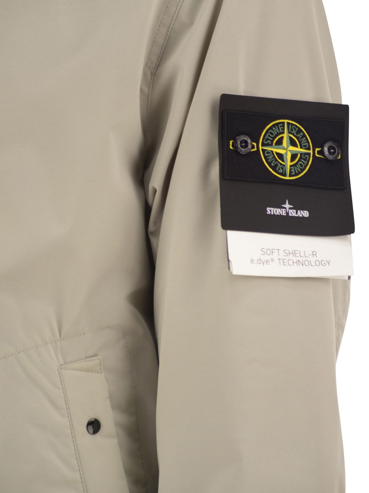 Stone Island Men Soft Shell-R Hooded Jacket STONE ISLAND