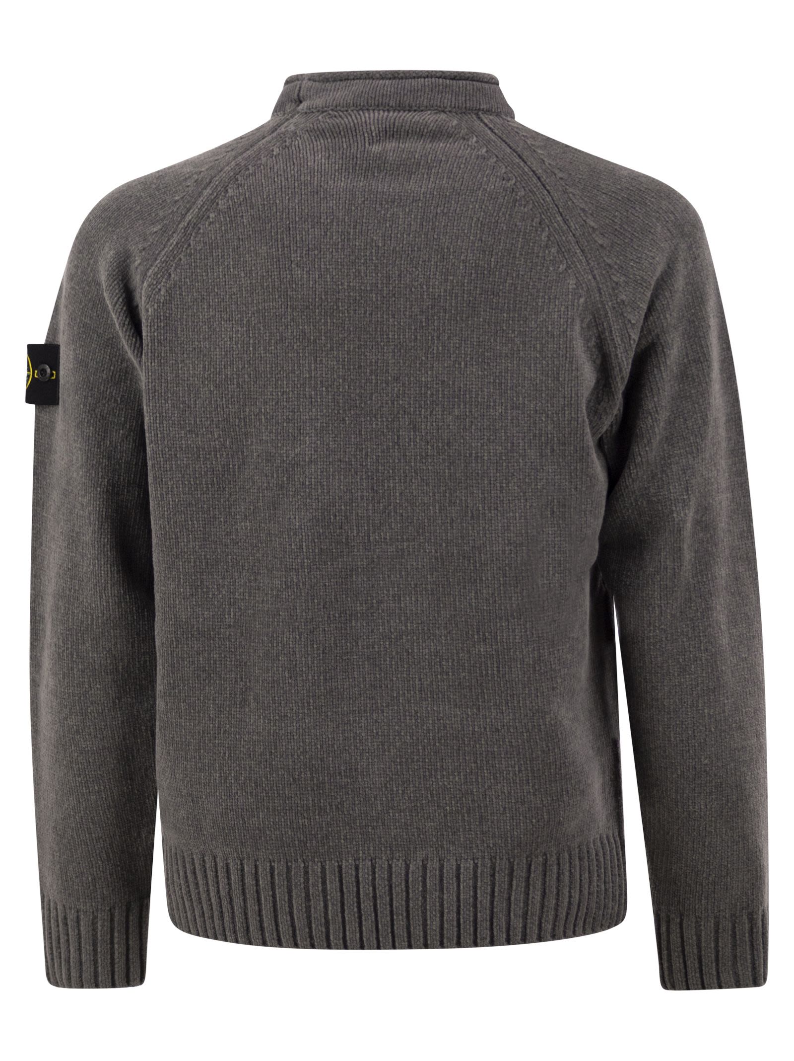 Stone Island Men Cotton Crew-Neck Knit Jumper STONE ISLAND