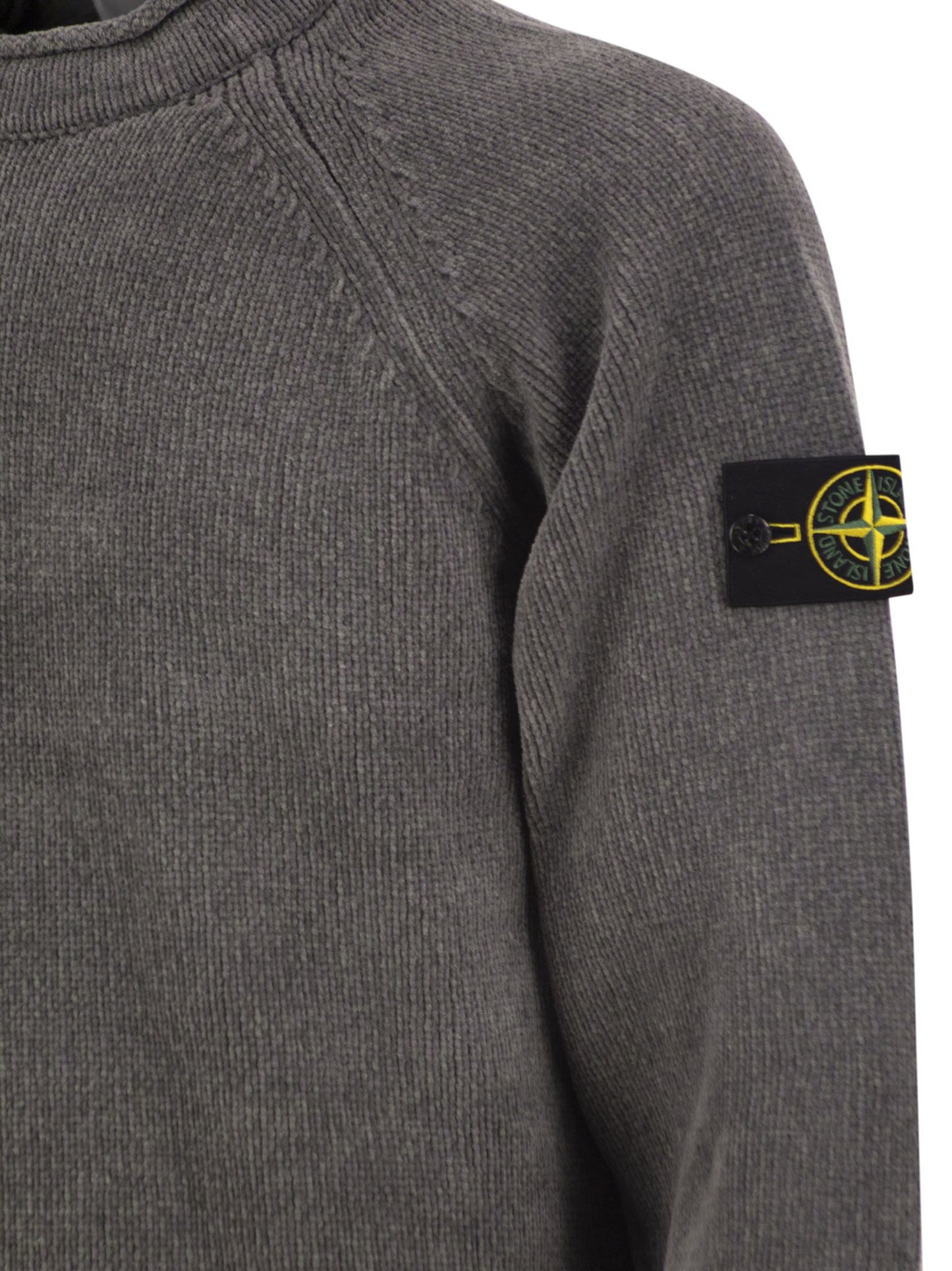 Stone Island Men Cotton Crew-Neck Knit Jumper STONE ISLAND