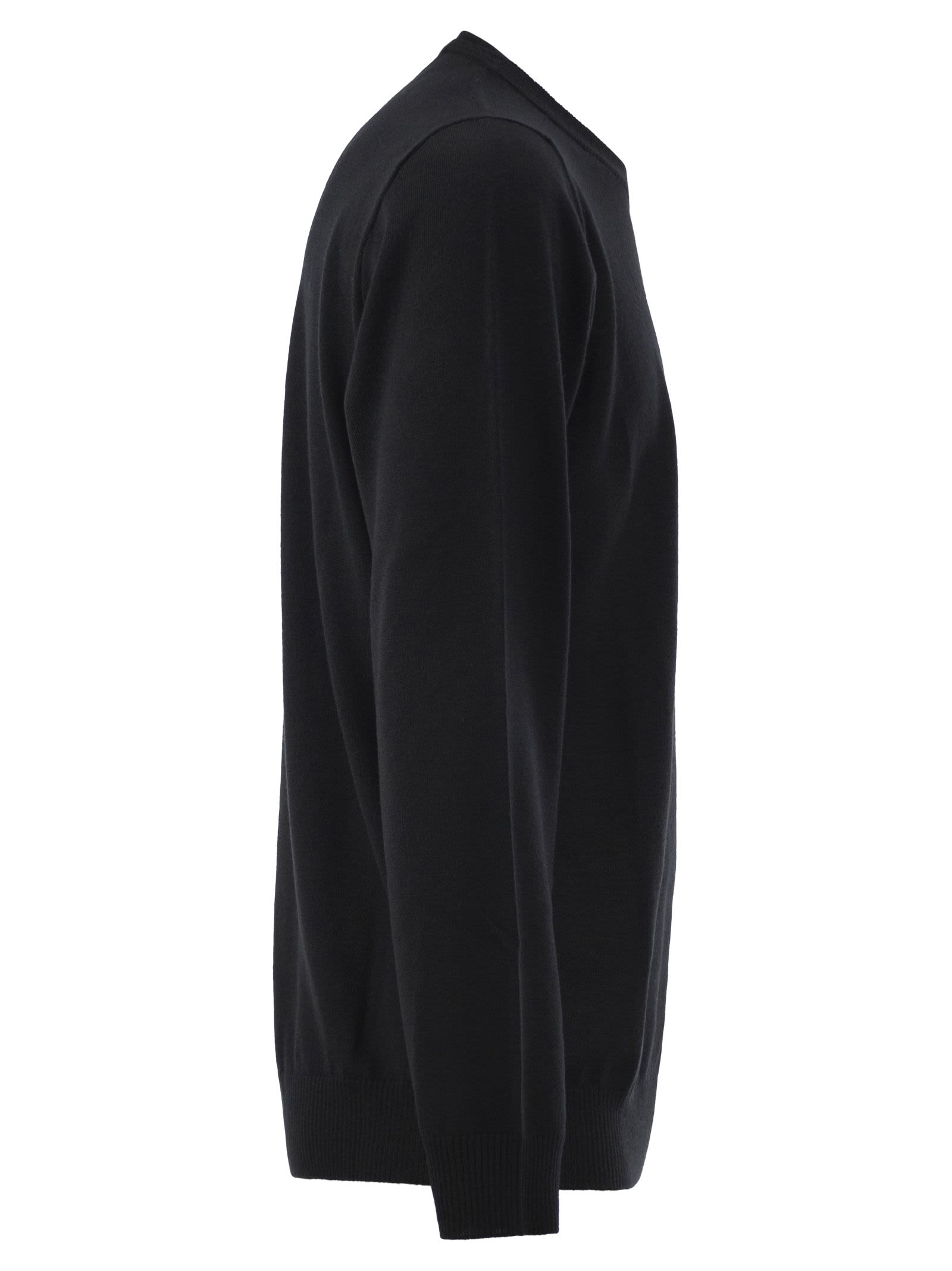 Stone Island Men Round-Neck Jumper With Embossed Stitching STONE ISLAND