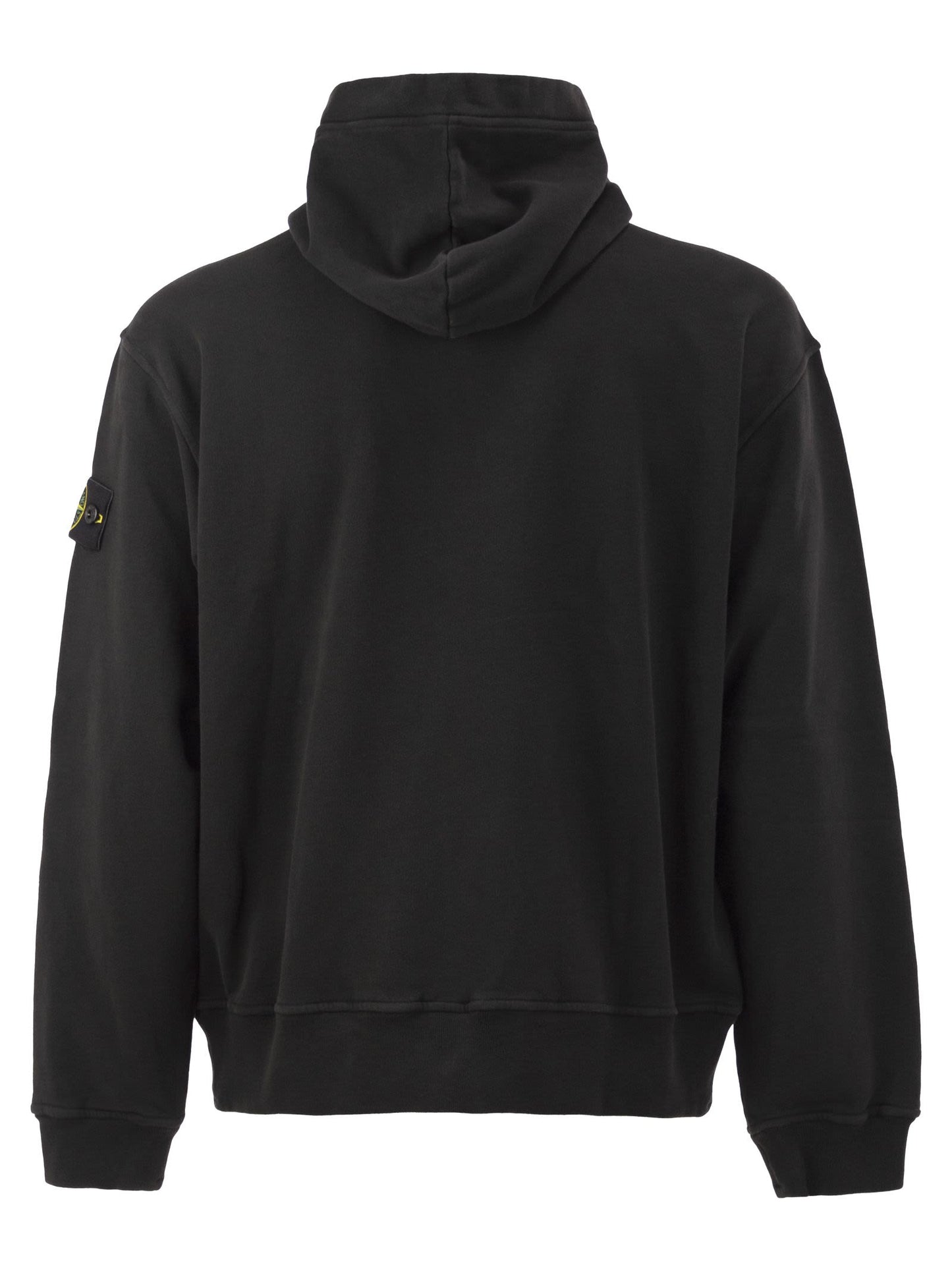 Stone Island Men Oversized Hoodie With Raglan Sleeves STONE ISLAND