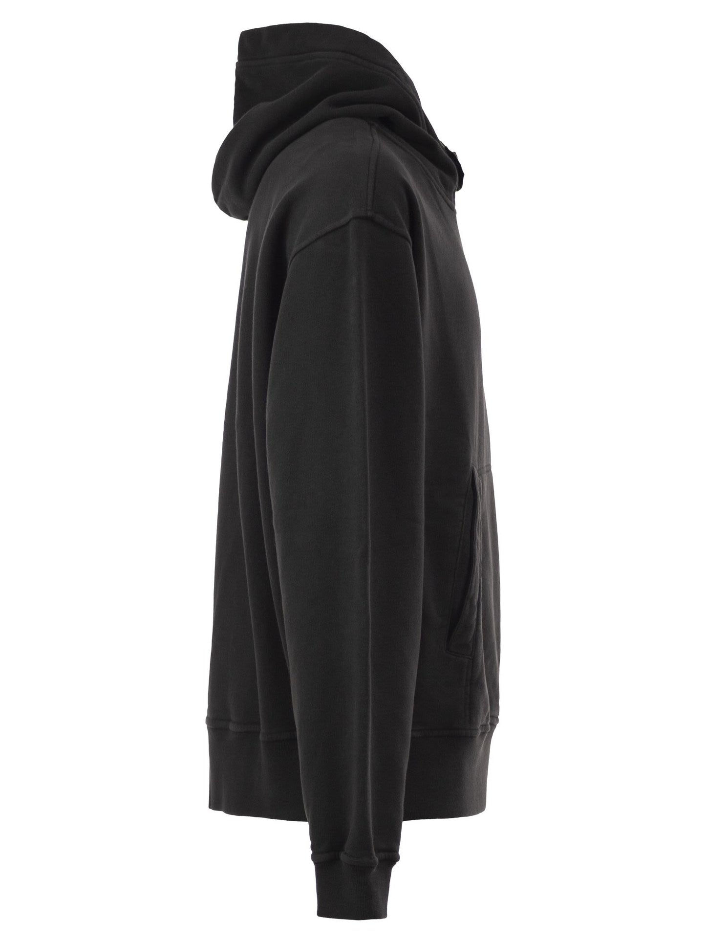 Stone Island Men Oversized Hoodie With Raglan Sleeves STONE ISLAND