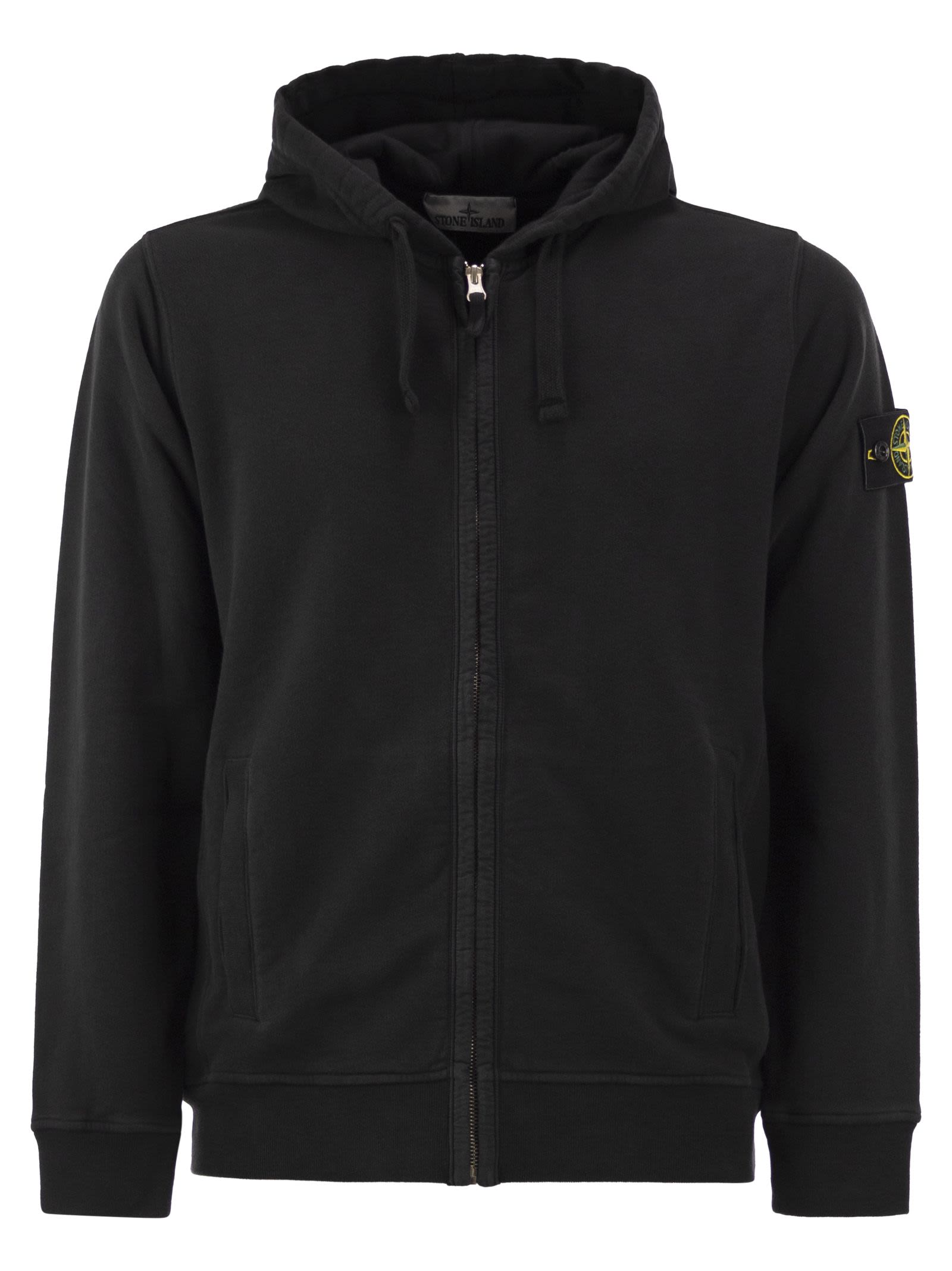 Stone Island Men Regular Fit Hooded Sweatshirt STONE ISLAND