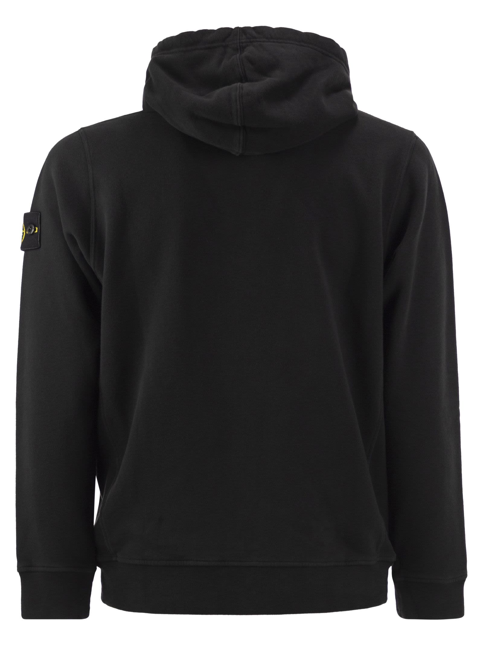 Stone Island Men Regular Fit Hooded Sweatshirt STONE ISLAND