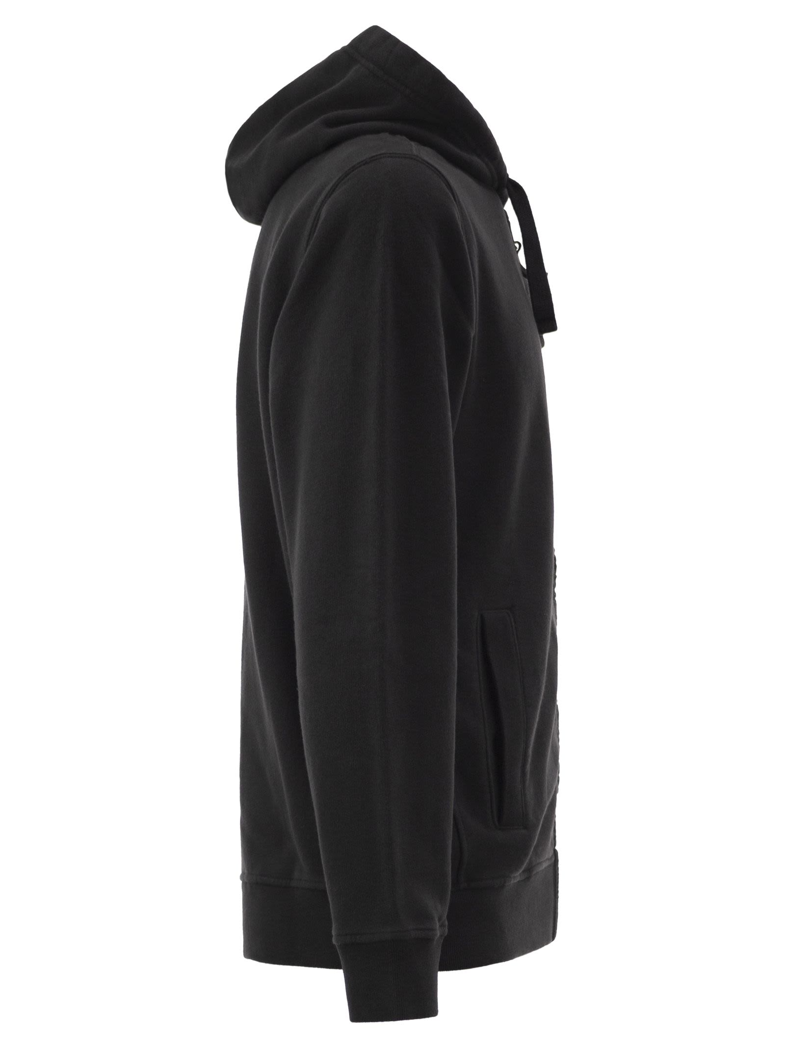 Stone Island Men Regular Fit Hooded Sweatshirt STONE ISLAND