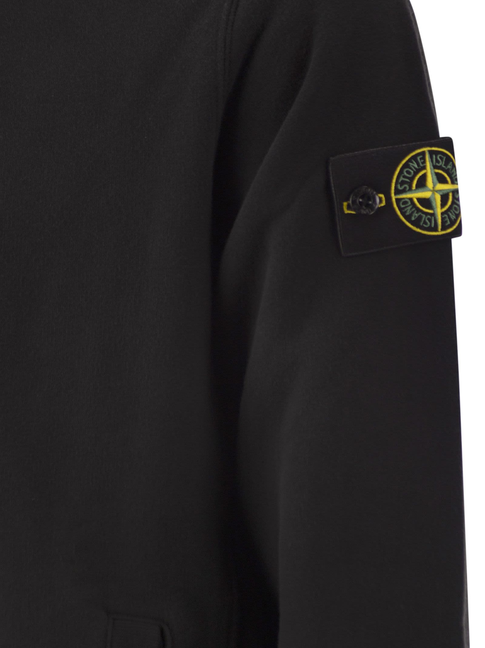 Stone Island Men Regular Fit Hooded Sweatshirt STONE ISLAND