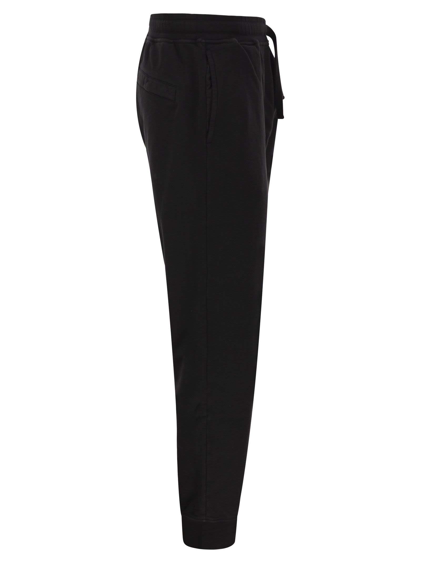 Stone Island Men Cotton Jogger Trousers With Cargo Pocket And Compass Badge STONE ISLAND