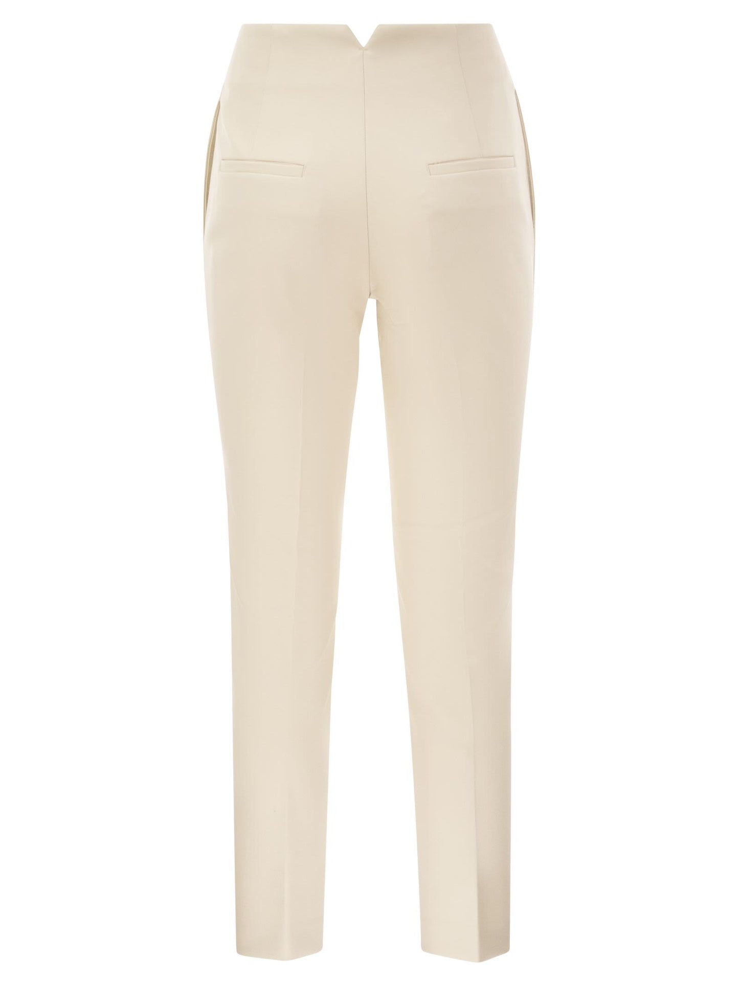 Peserico Women Slim-Fit Stretch Trousers PESERICO