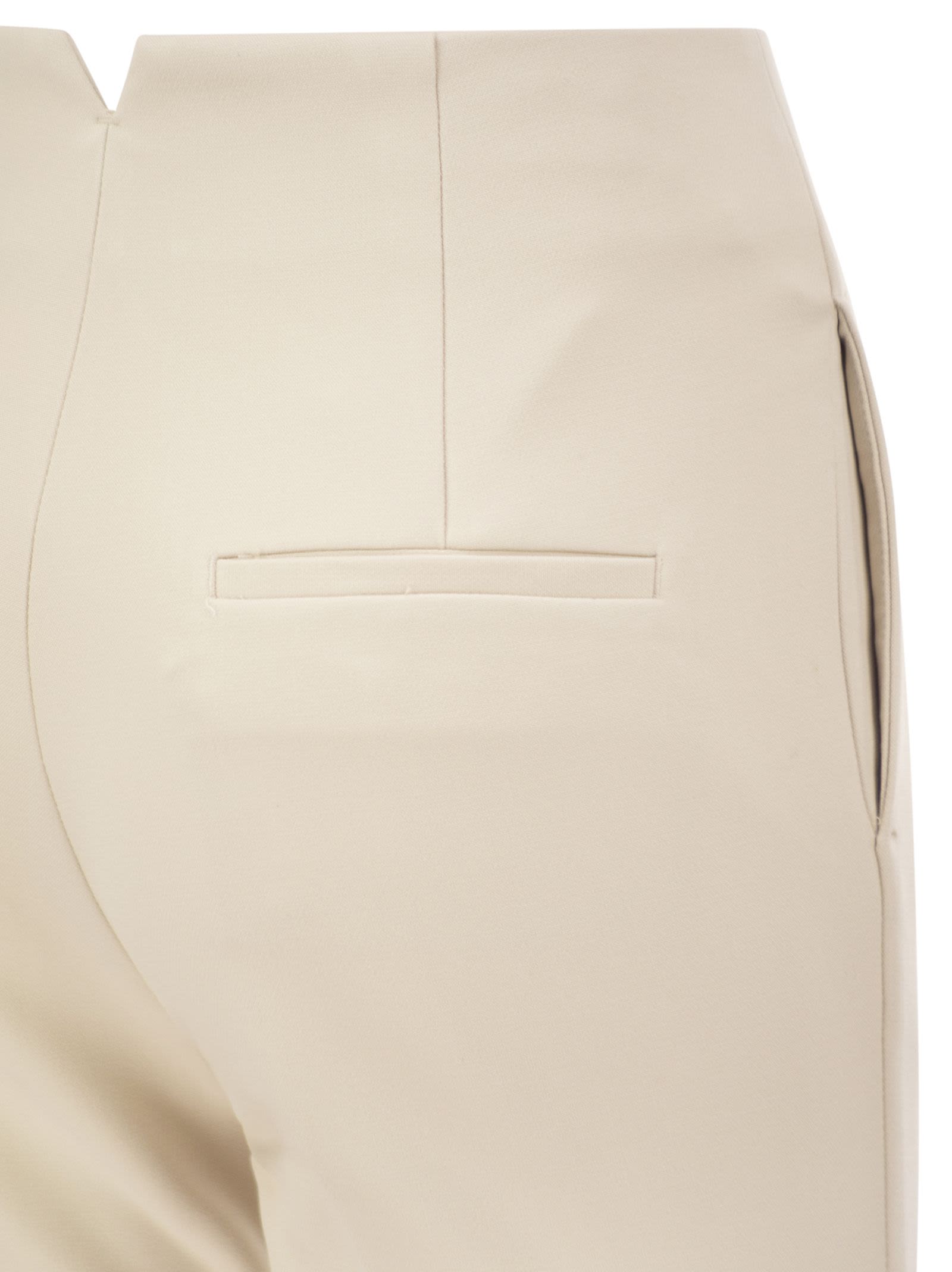 Peserico Women Slim-Fit Stretch Trousers PESERICO