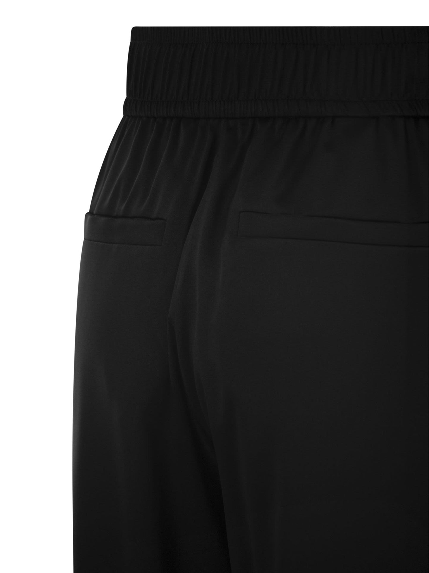 Brunello Cucinelli Women Track Trousers In Stretch Silk Satin BRUNELLO CUCINELLI