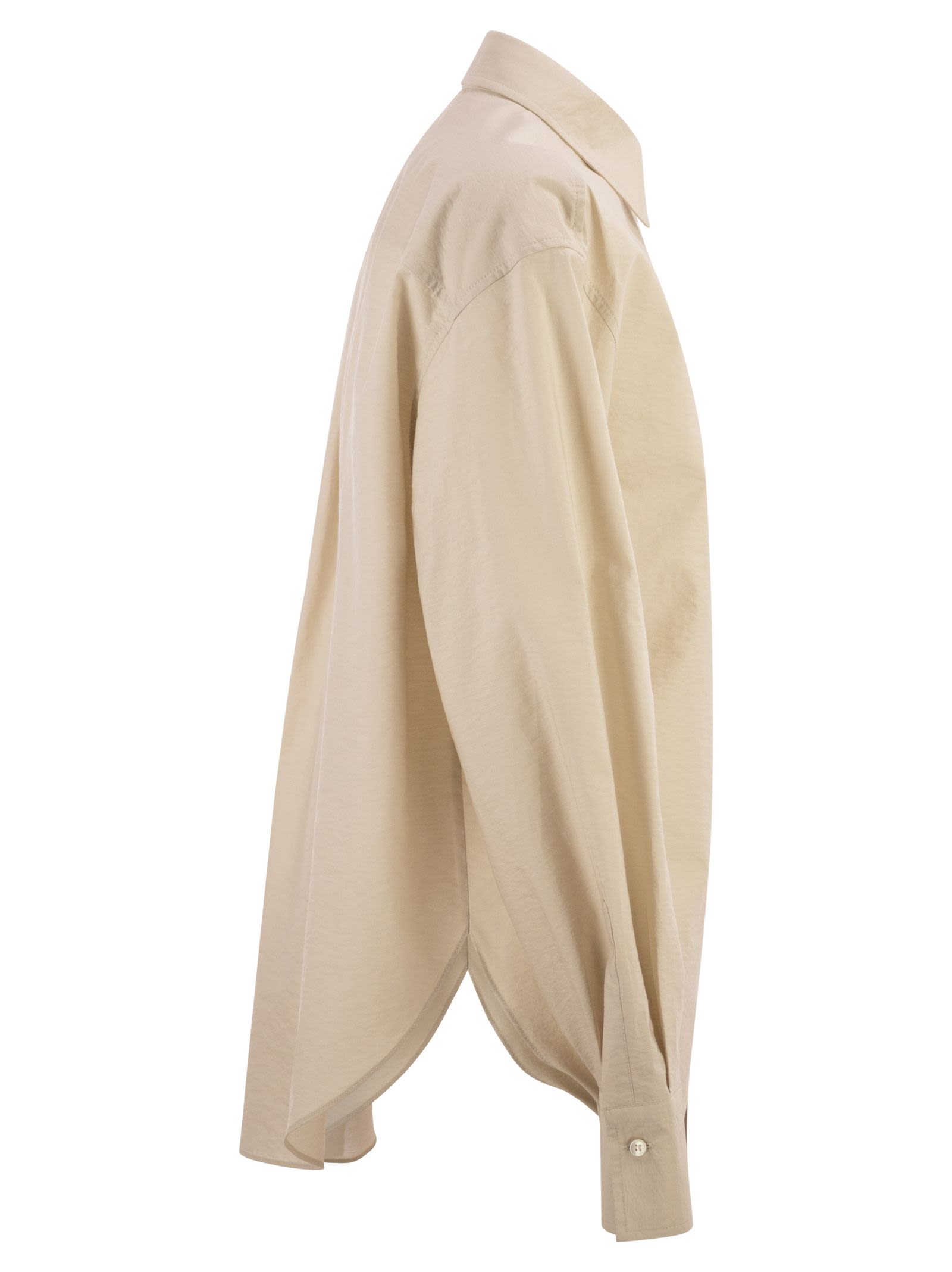 Brunello Cucinelli Women Shirt With Floral Embroidery And Sequins BRUNELLO CUCINELLI