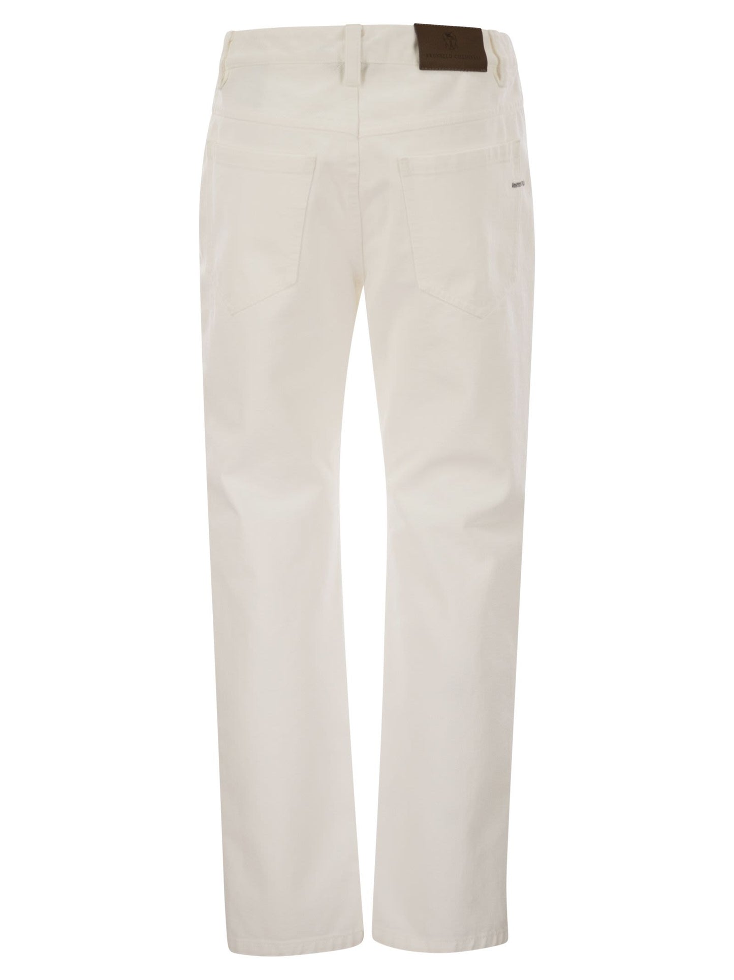Brunello Cucinelli Women Cotton 5-Pocket Trousers BRUNELLO CUCINELLI