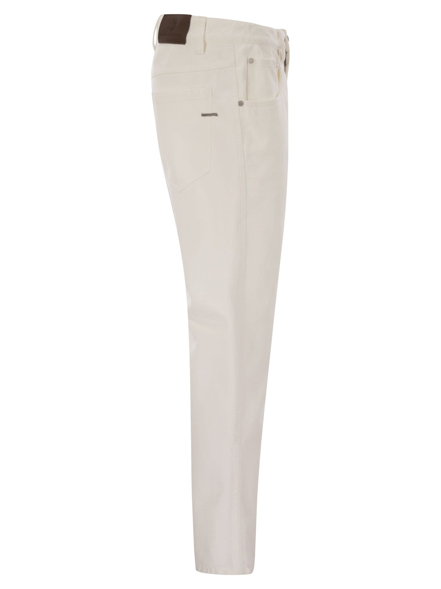 Brunello Cucinelli Women Cotton 5-Pocket Trousers BRUNELLO CUCINELLI