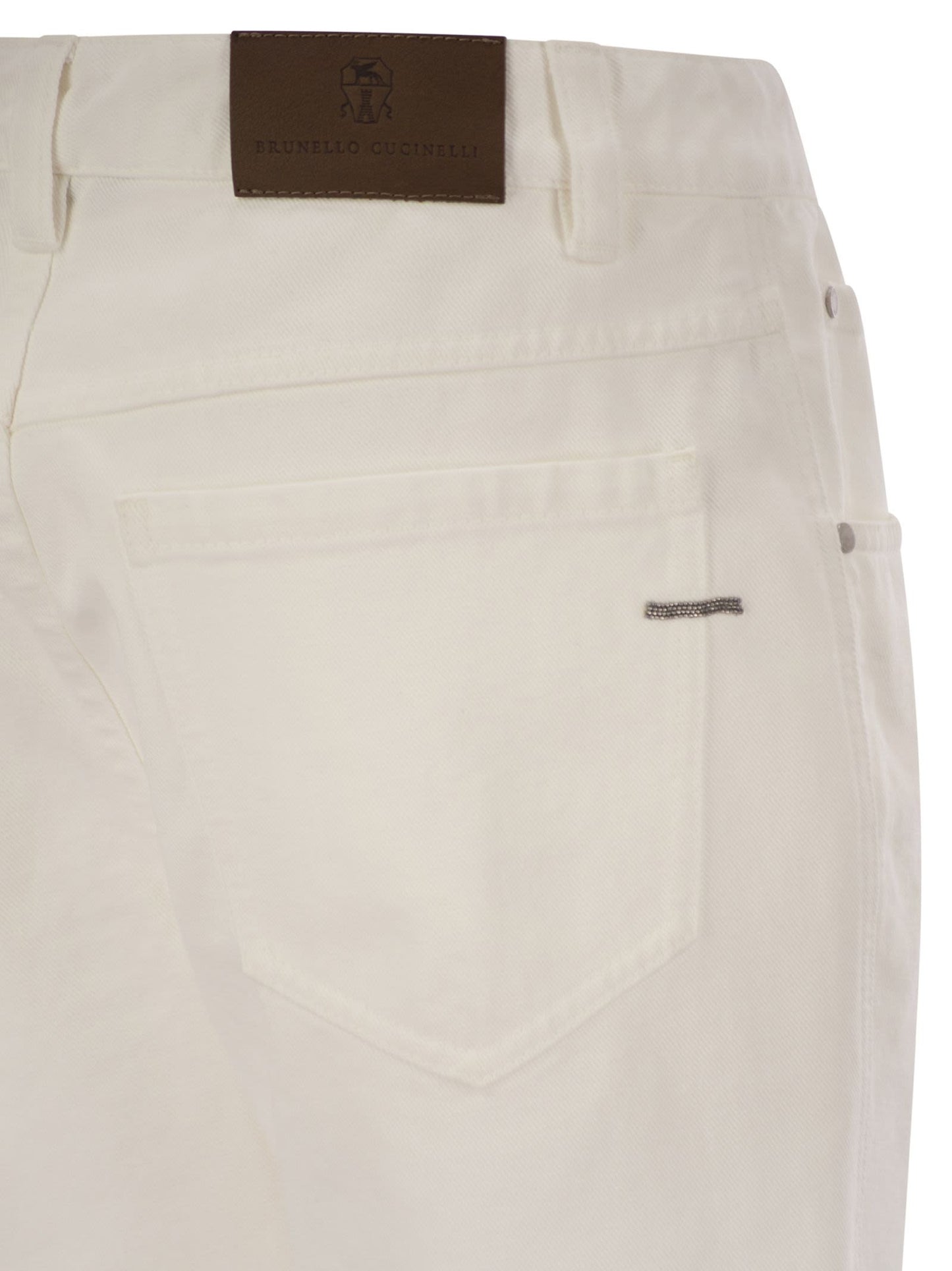 Brunello Cucinelli Women Cotton 5-Pocket Trousers BRUNELLO CUCINELLI