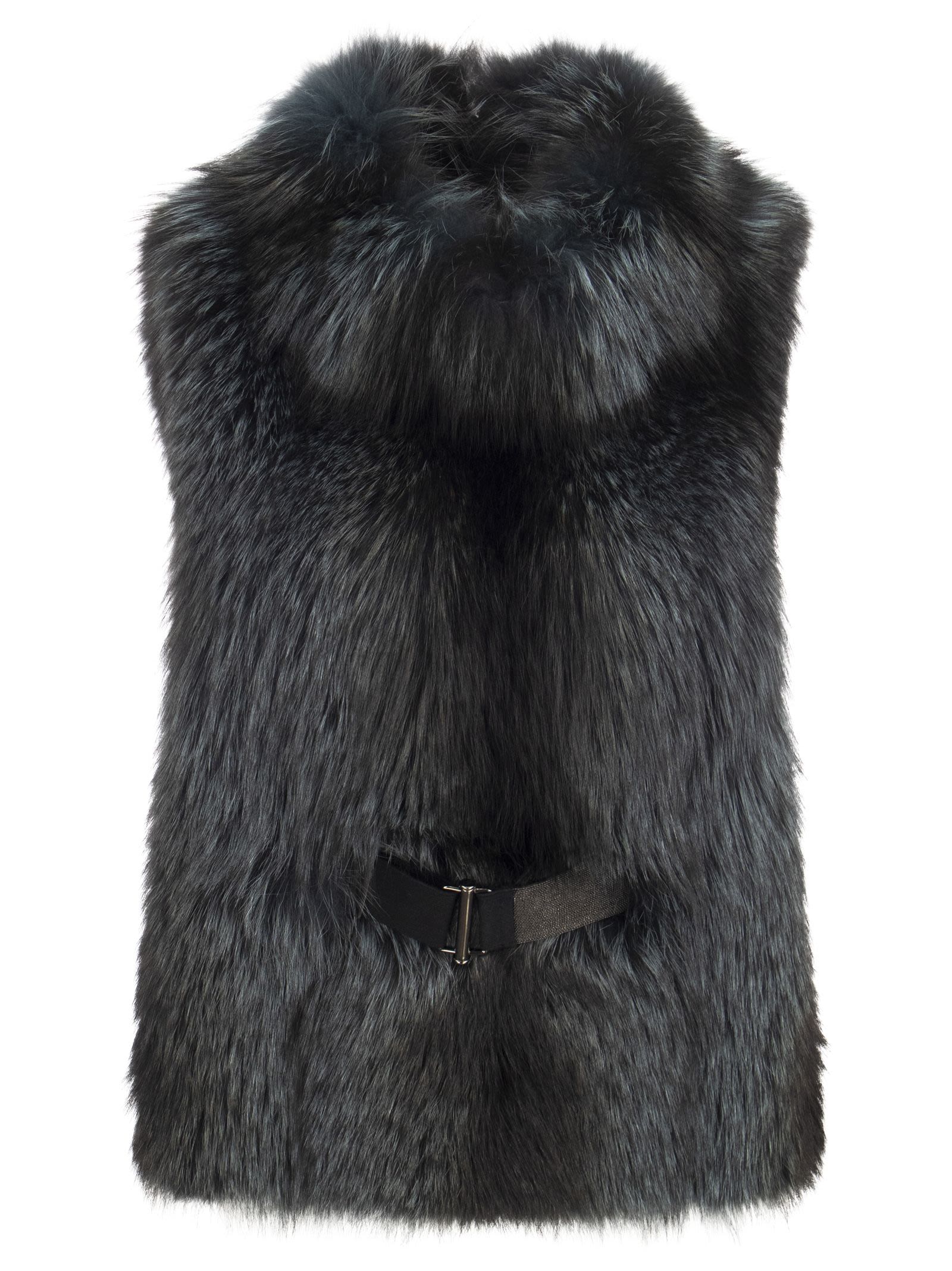 Brunello Cucinelli Women Fox Fur Vest BRUNELLO CUCINELLI