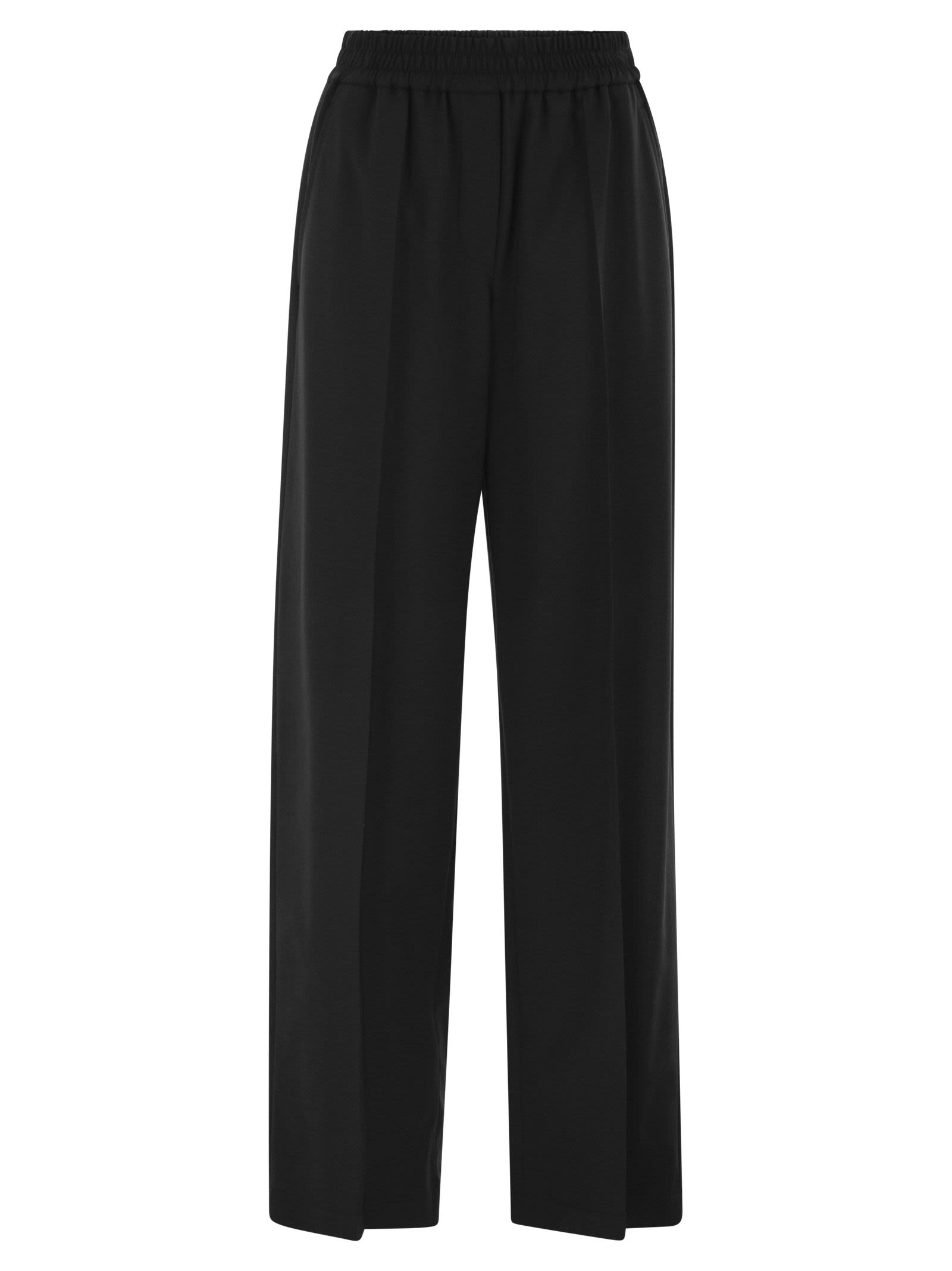 Brunello Cucinelli Women Stretch Virgin Wool Fluid Trousers BRUNELLO CUCINELLI