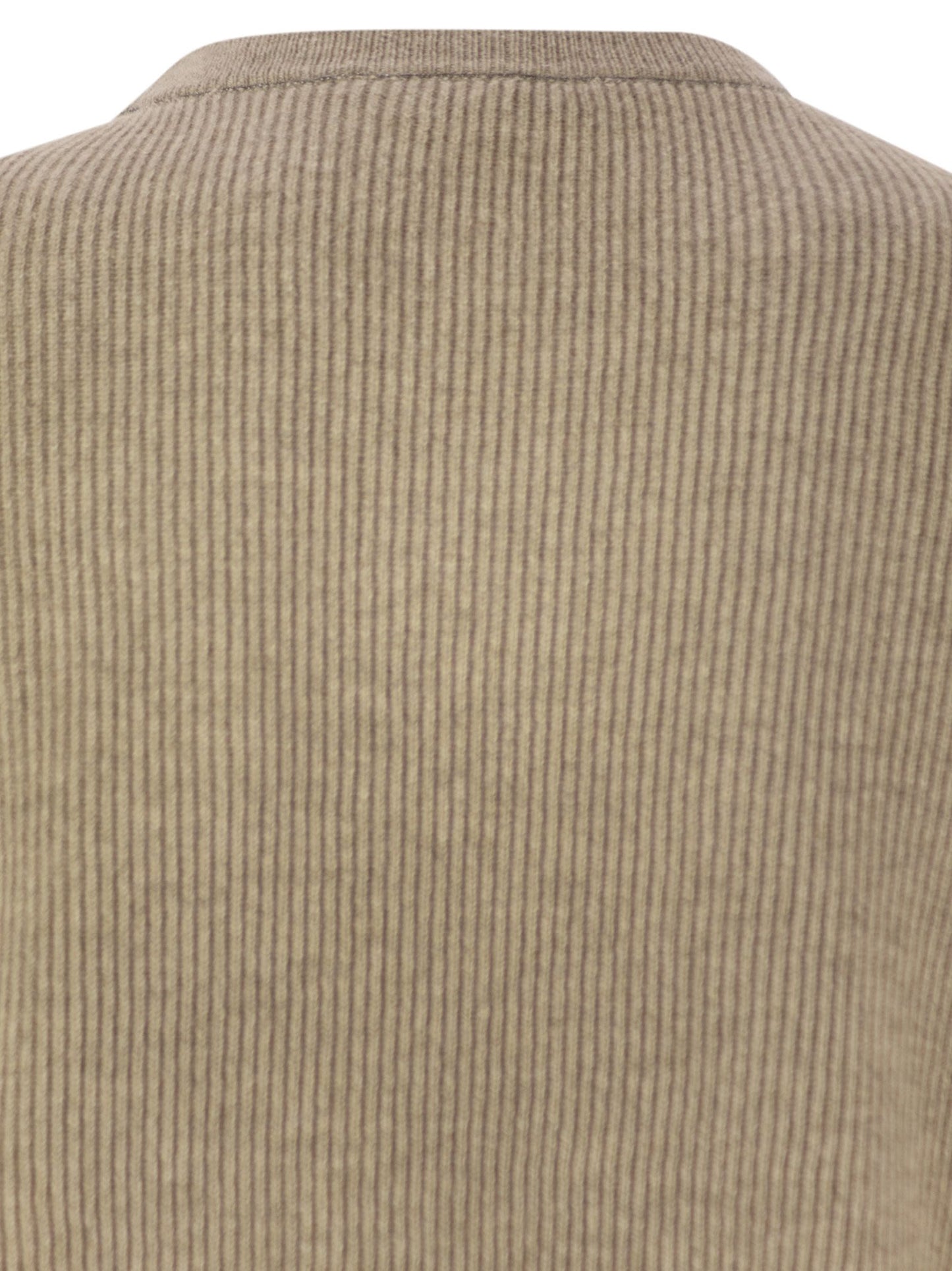 Brunello Cucinelli Women English Rib Cashmere Sweater With Monile BRUNELLO CUCINELLI
