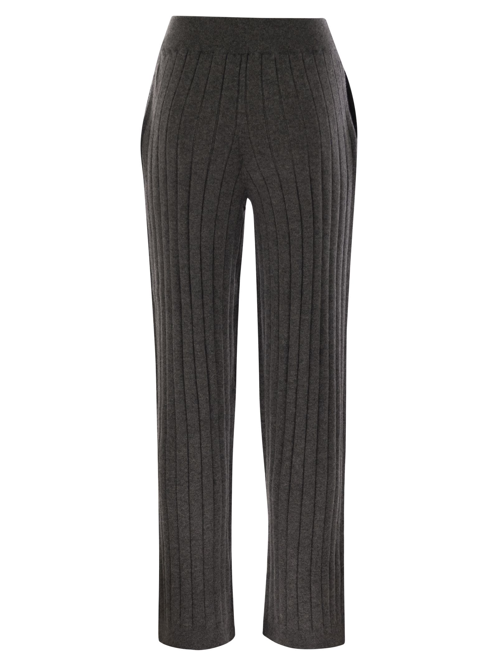 Brunello Cucinelli Women Cashmere Knit Trousers BRUNELLO CUCINELLI