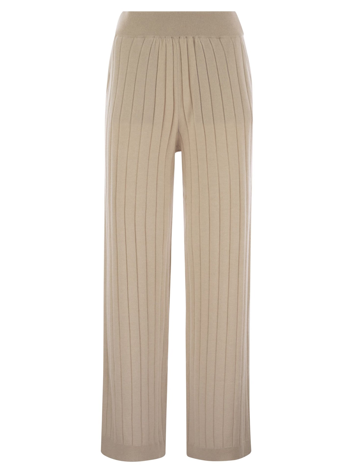 Brunello Cucinelli Women Cashmere Knit Trousers BRUNELLO CUCINELLI