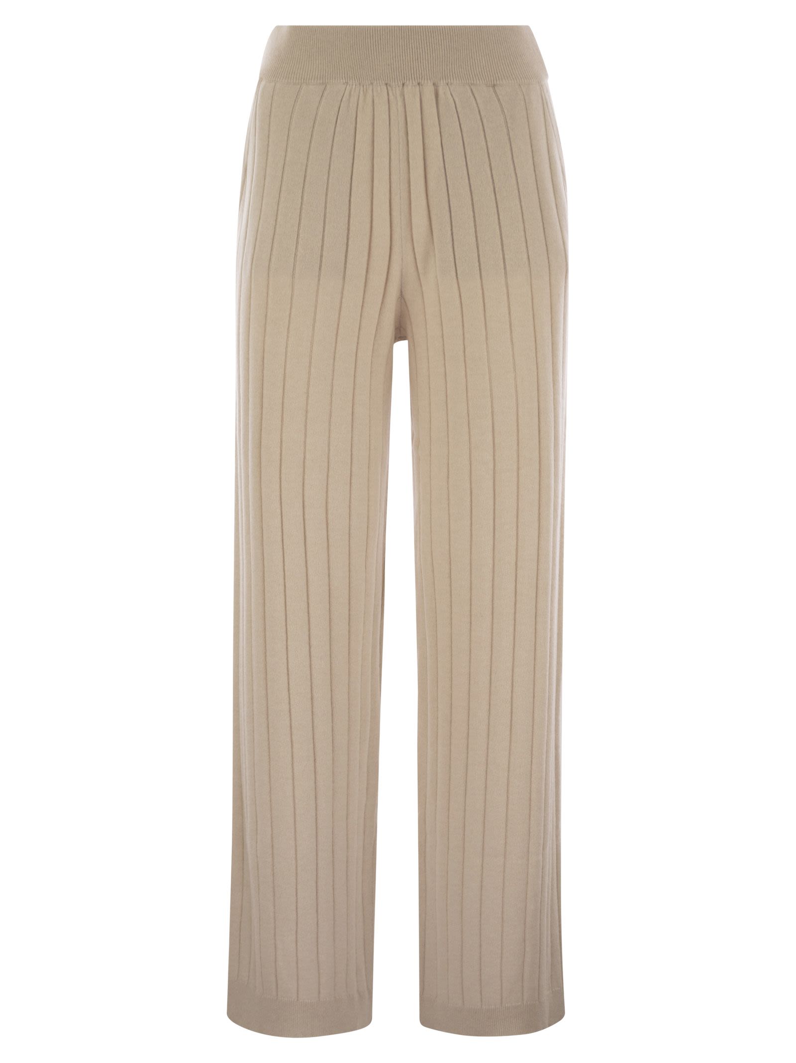 Brunello Cucinelli Women Cashmere Knit Trousers BRUNELLO CUCINELLI