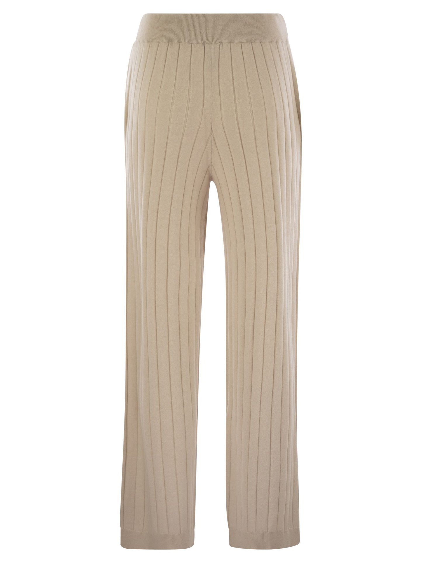 Brunello Cucinelli Women Cashmere Knit Trousers BRUNELLO CUCINELLI