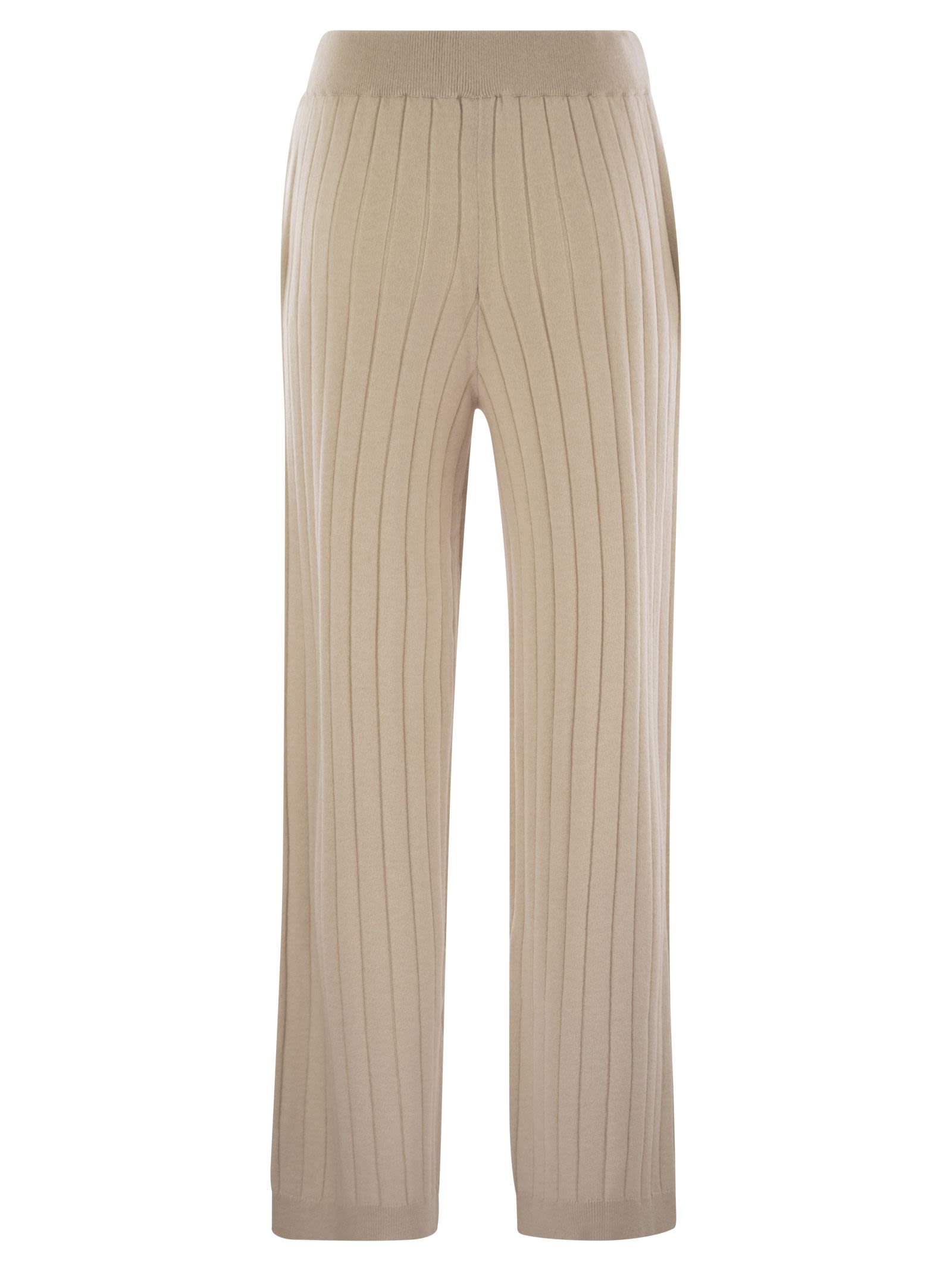 Brunello Cucinelli Women Cashmere Knit Trousers BRUNELLO CUCINELLI