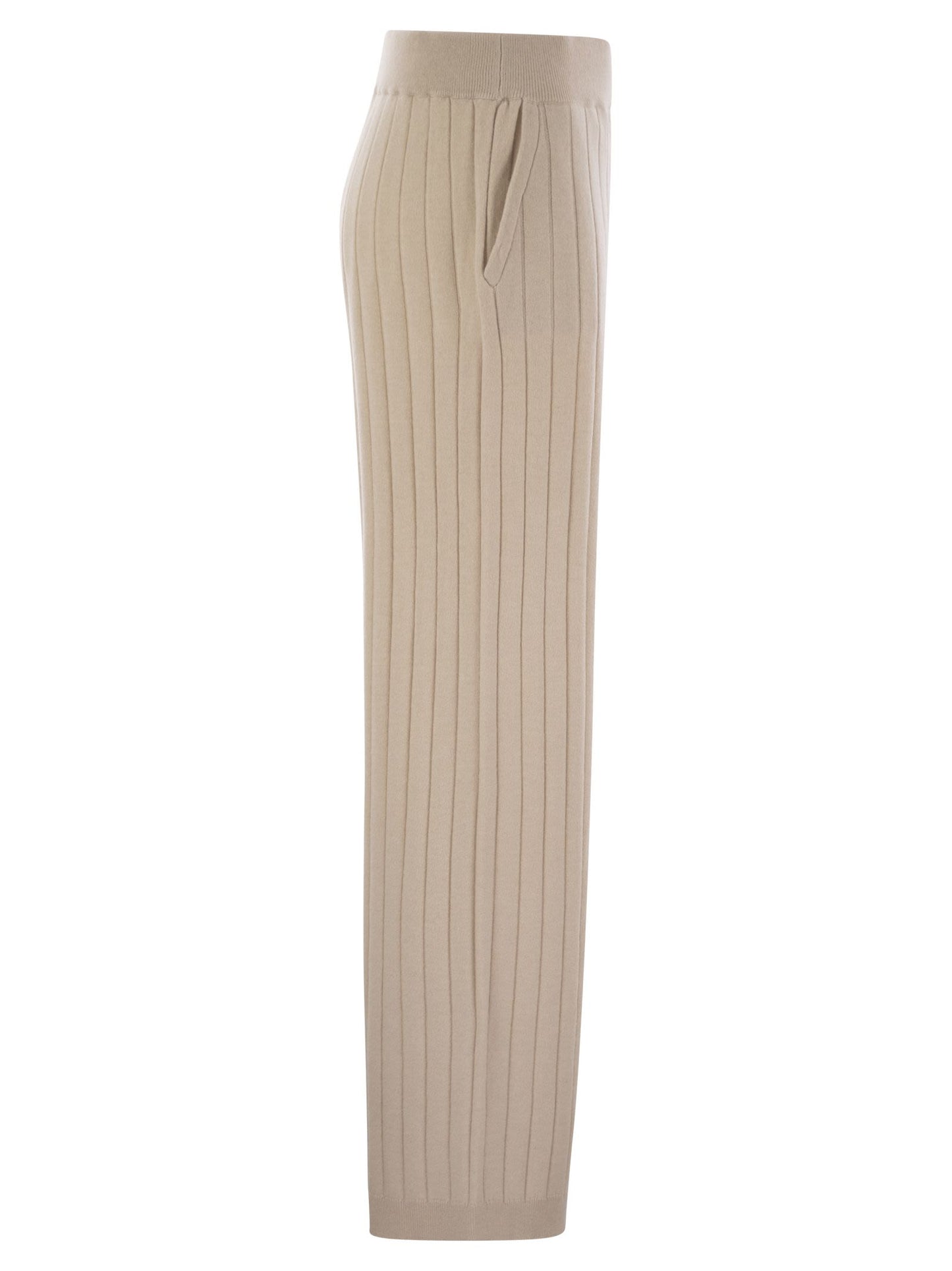 Brunello Cucinelli Women Cashmere Knit Trousers BRUNELLO CUCINELLI