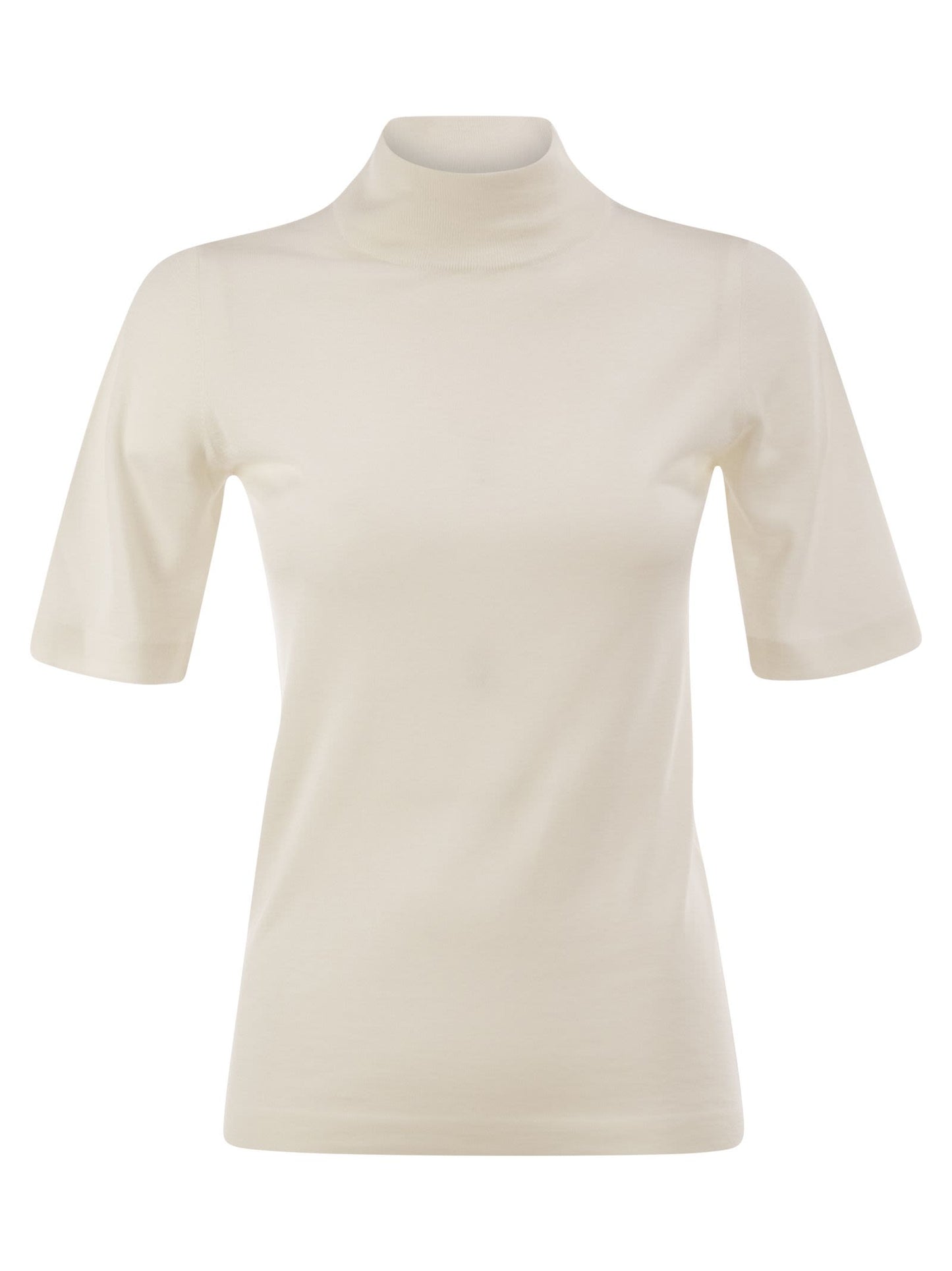Brunello Cucinelli Women Cashmere And Silk High-Neck Sweater