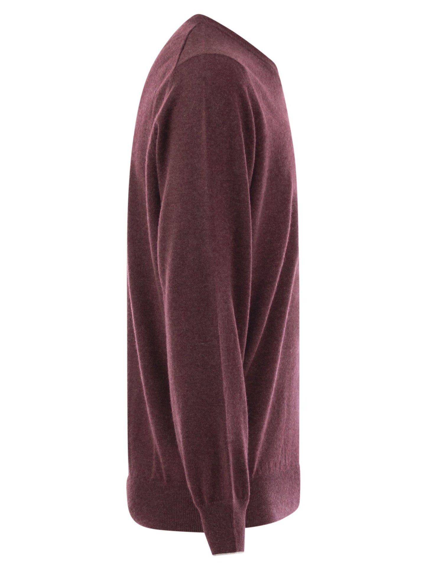 Brunello Cucinelli Men Pure Cashmere Crew-Neck Sweater BRUNELLO CUCINELLI