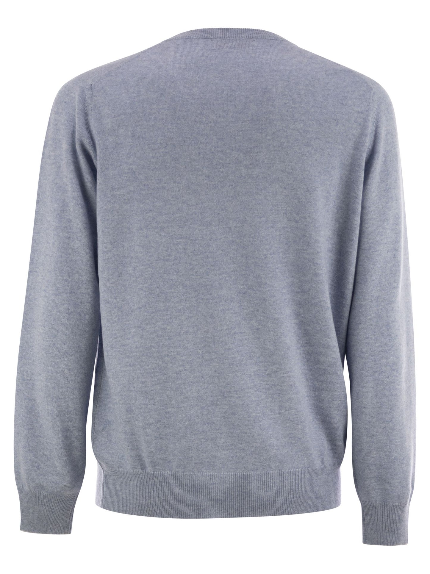 Brunello Cucinelli Men Pure Cashmere Crew-Neck Sweater BRUNELLO CUCINELLI