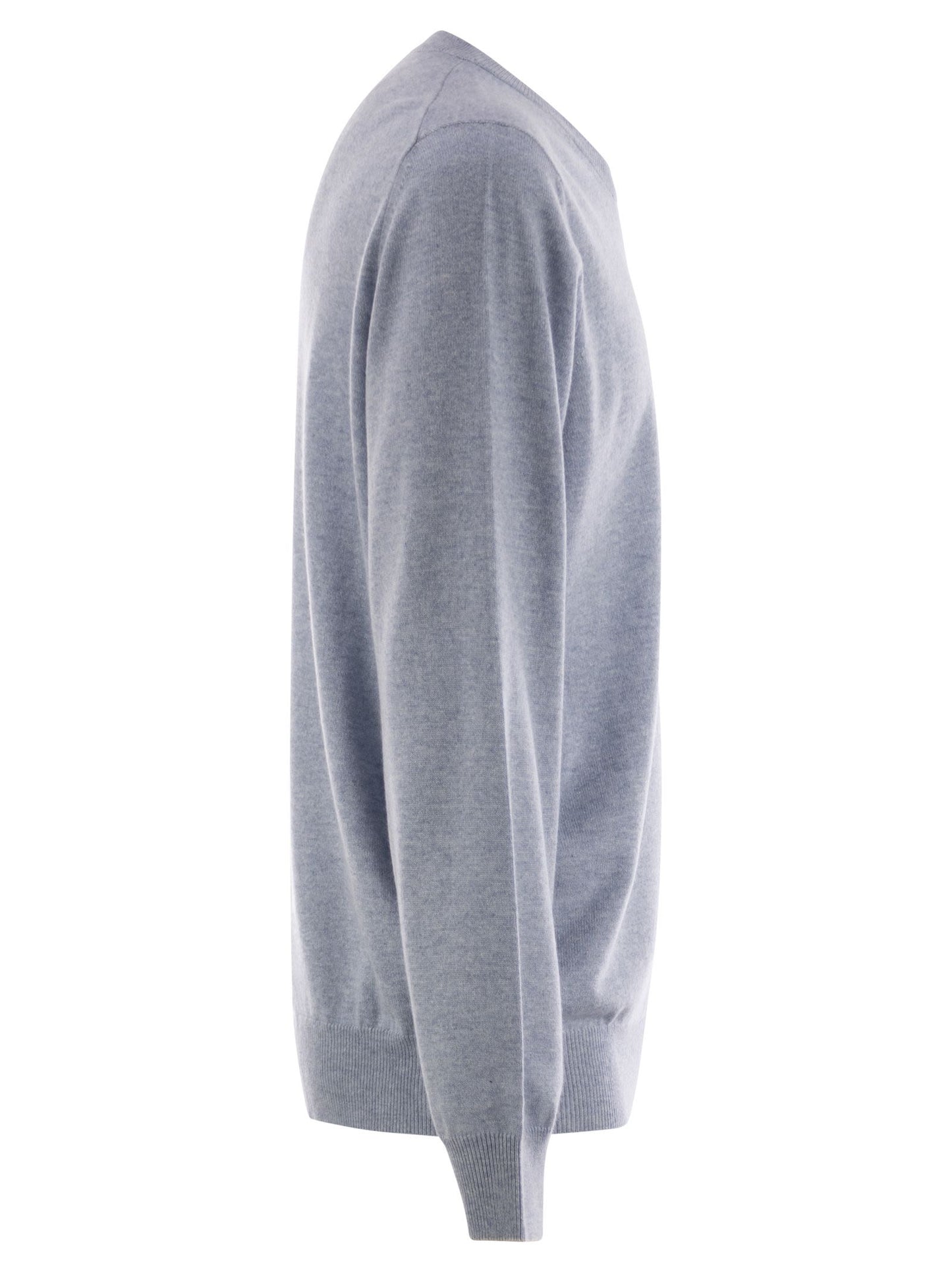 Brunello Cucinelli Men Pure Cashmere Crew-Neck Sweater BRUNELLO CUCINELLI