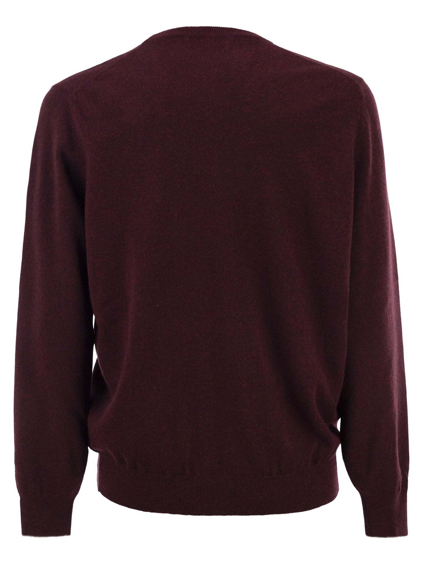 Brunello Cucinelli Men Pure Cashmere Crew-Neck Sweater BRUNELLO CUCINELLI